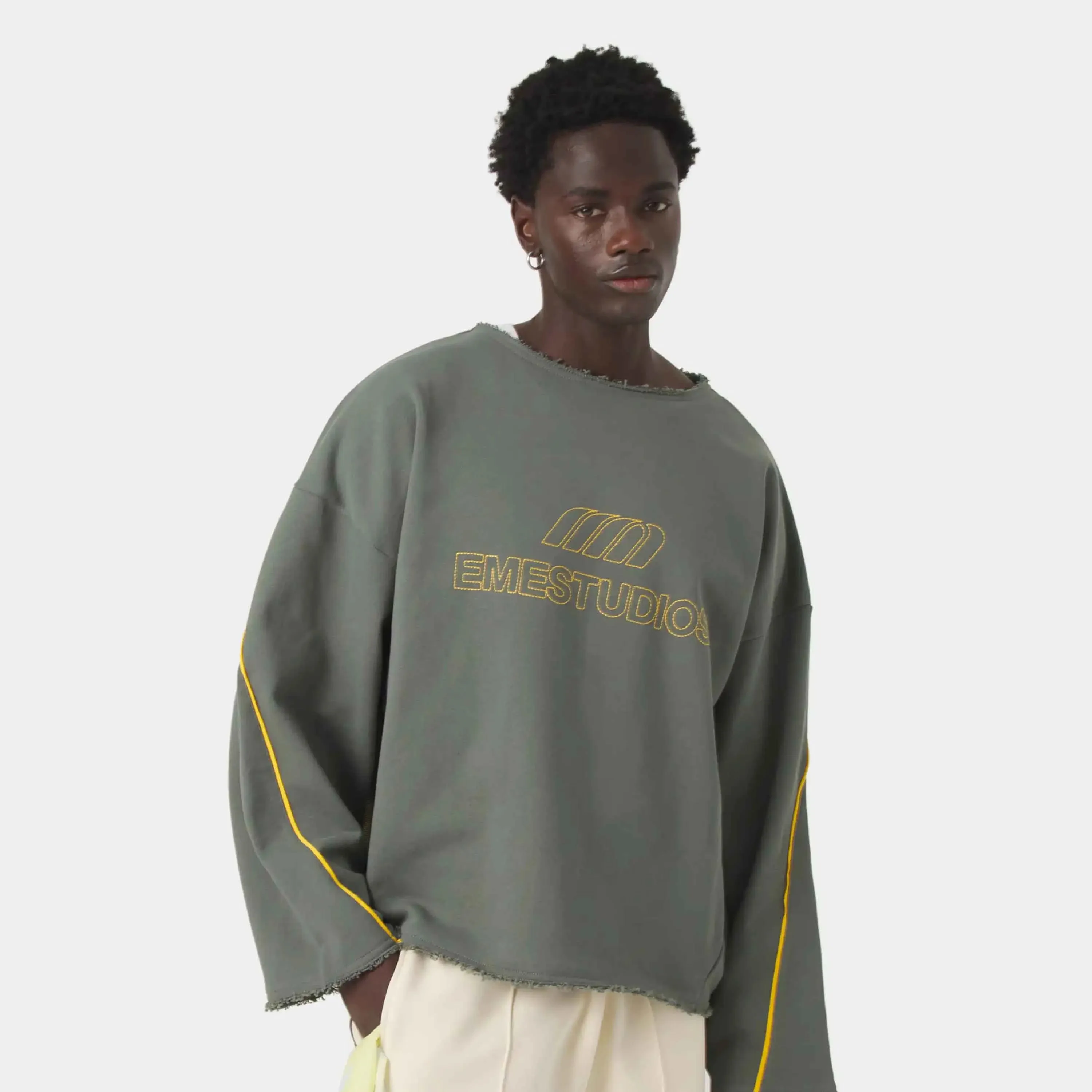 AFK Forest Crewneck sold by EME STUDIOS product image thumbnail 3