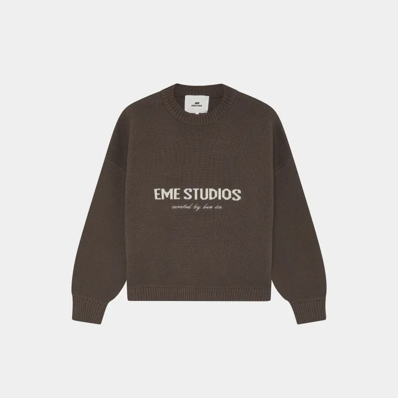 Master Fawn Knit Sweater sold by EME STUDIOS