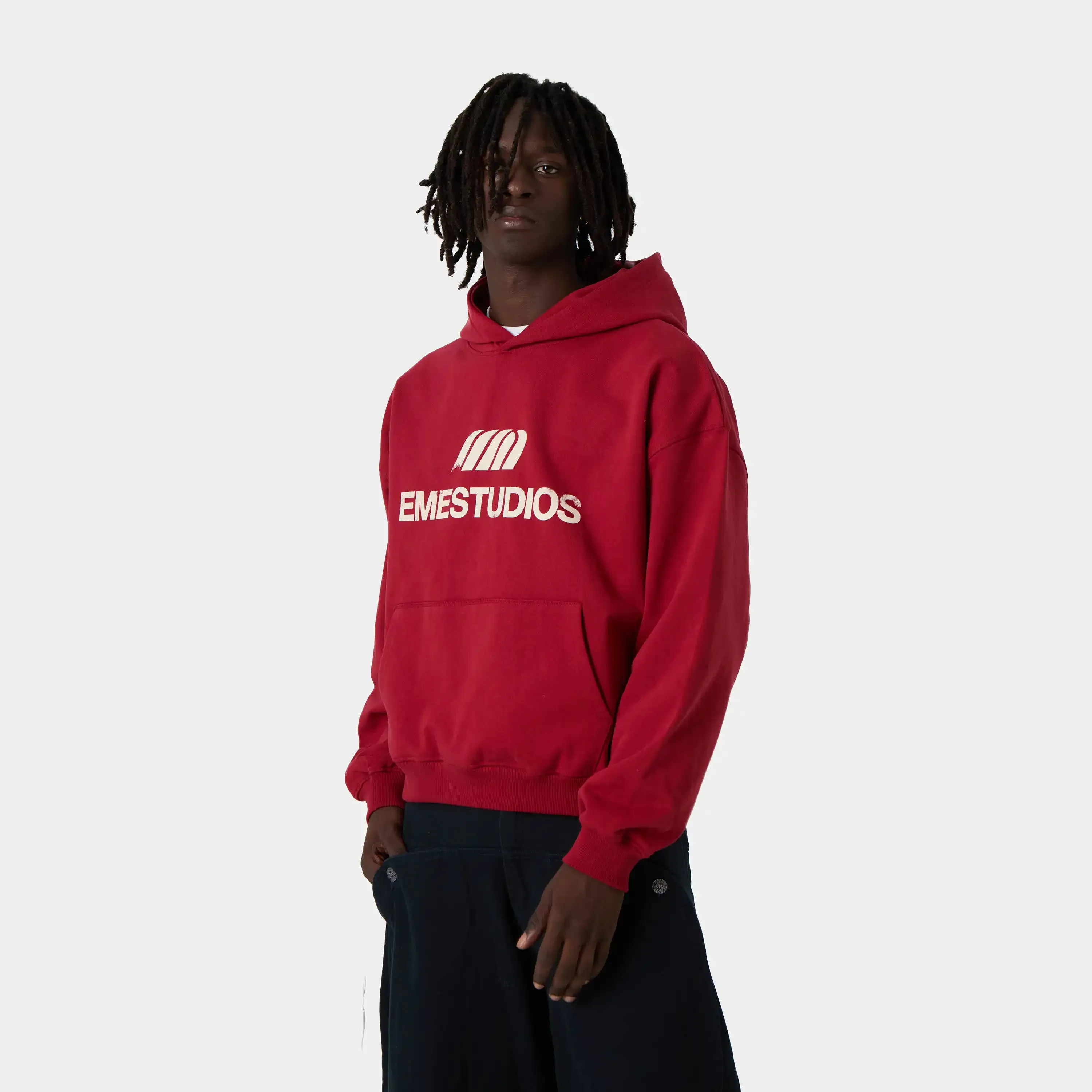Brook Cherry Oversized Hoodie sold by EME STUDIOS product image thumbnail 2