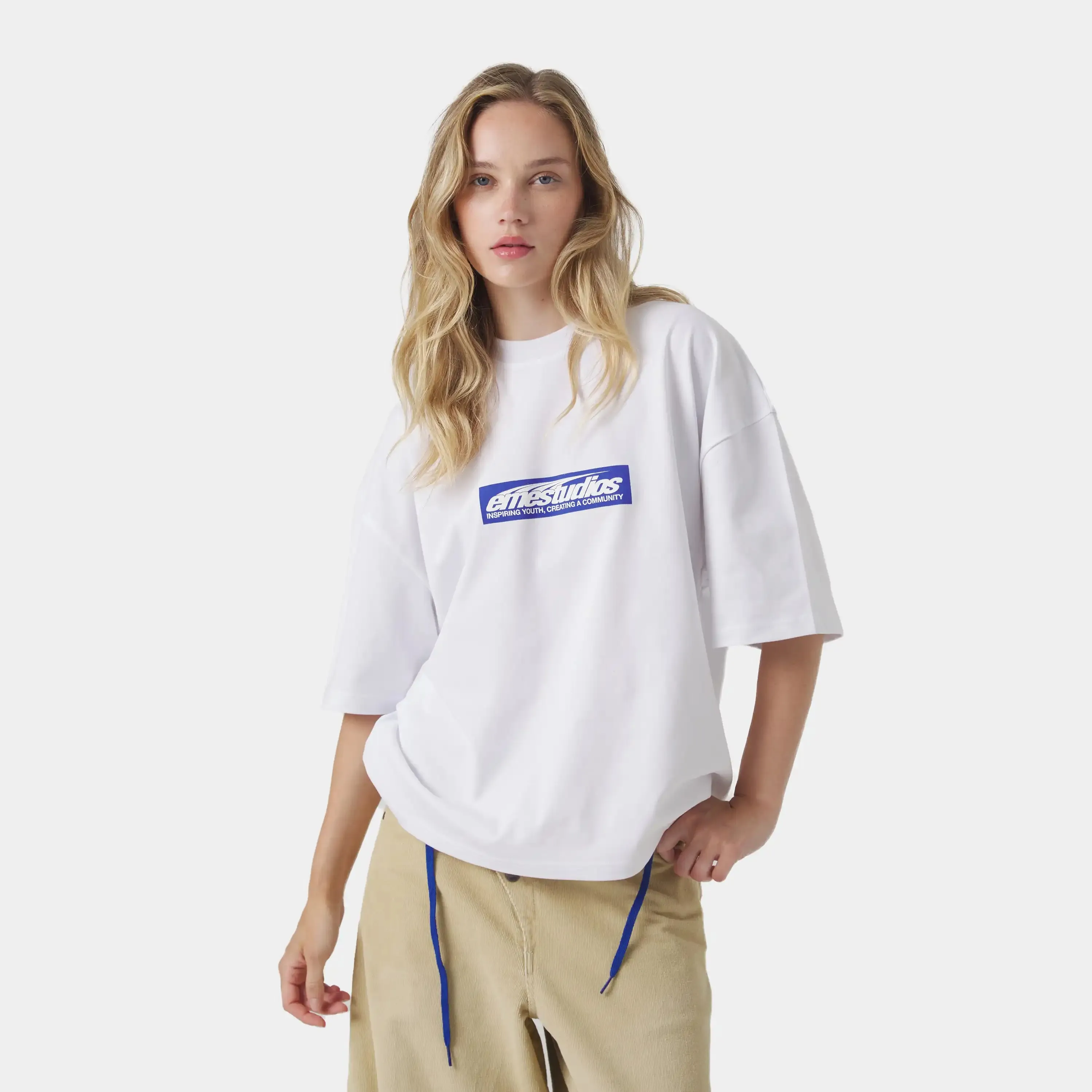 Stick Pearl Oversized Tee sold by EME STUDIOS product image thumbnail 2