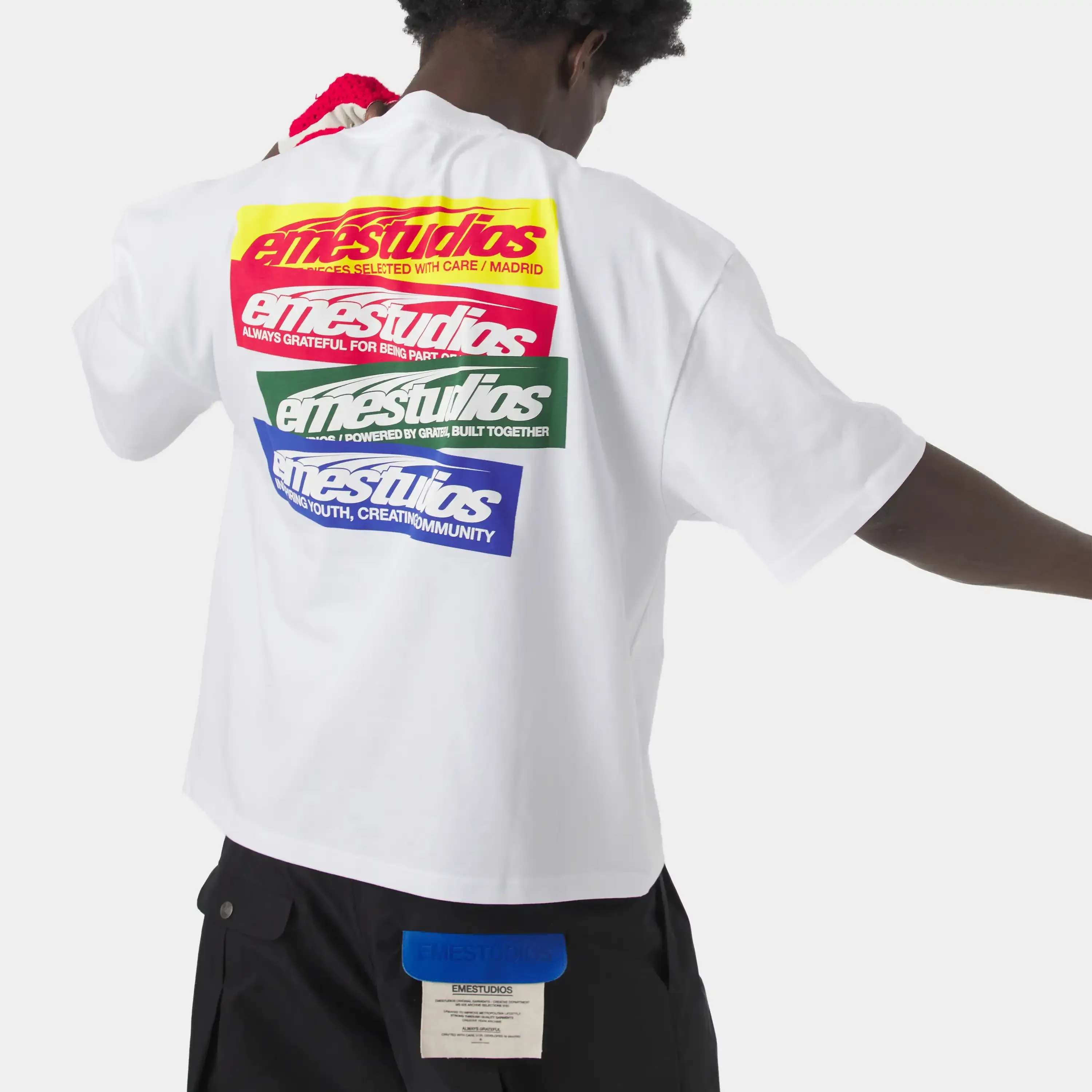 Stick Pearl Oversized Tee sold by EME STUDIOS product image thumbnail 3