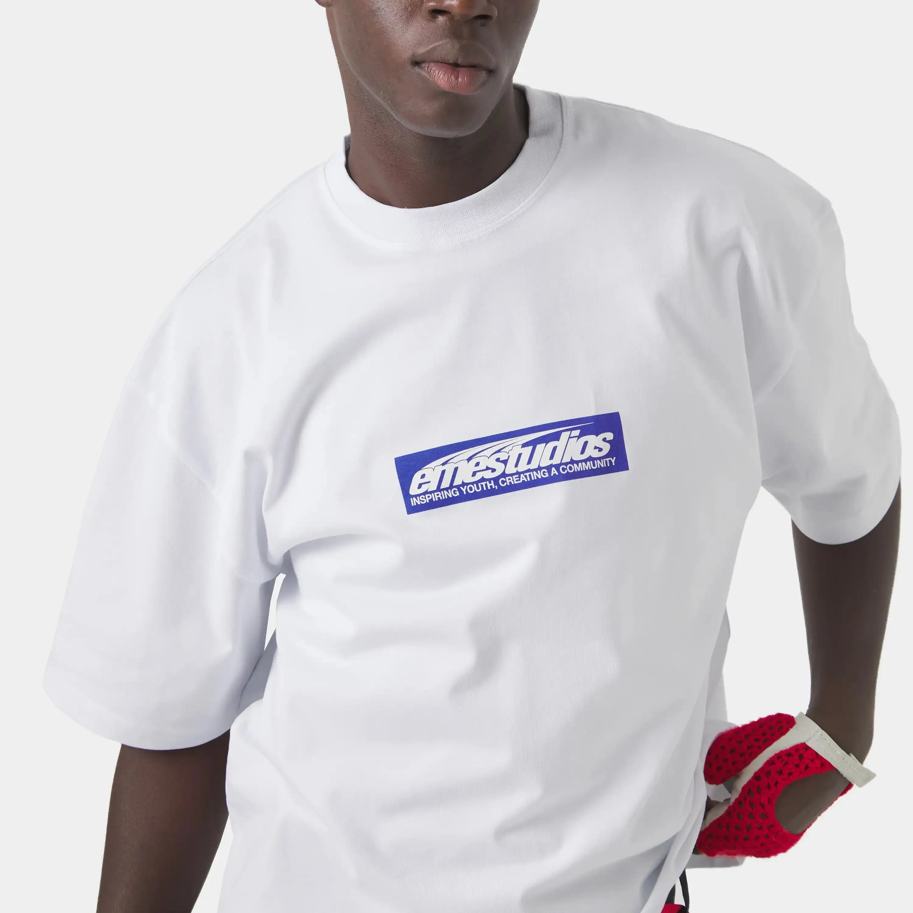 Stick Pearl Oversized Tee sold by EME STUDIOS product image thumbnail 4