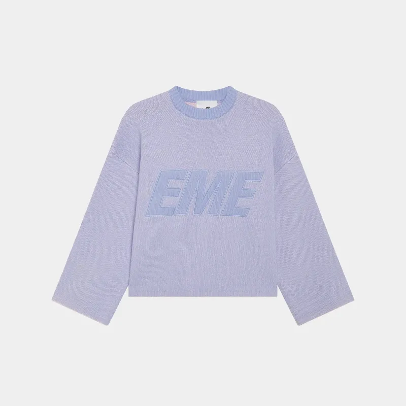 Flux Lilac Knit Sweater sold by EME STUDIOS