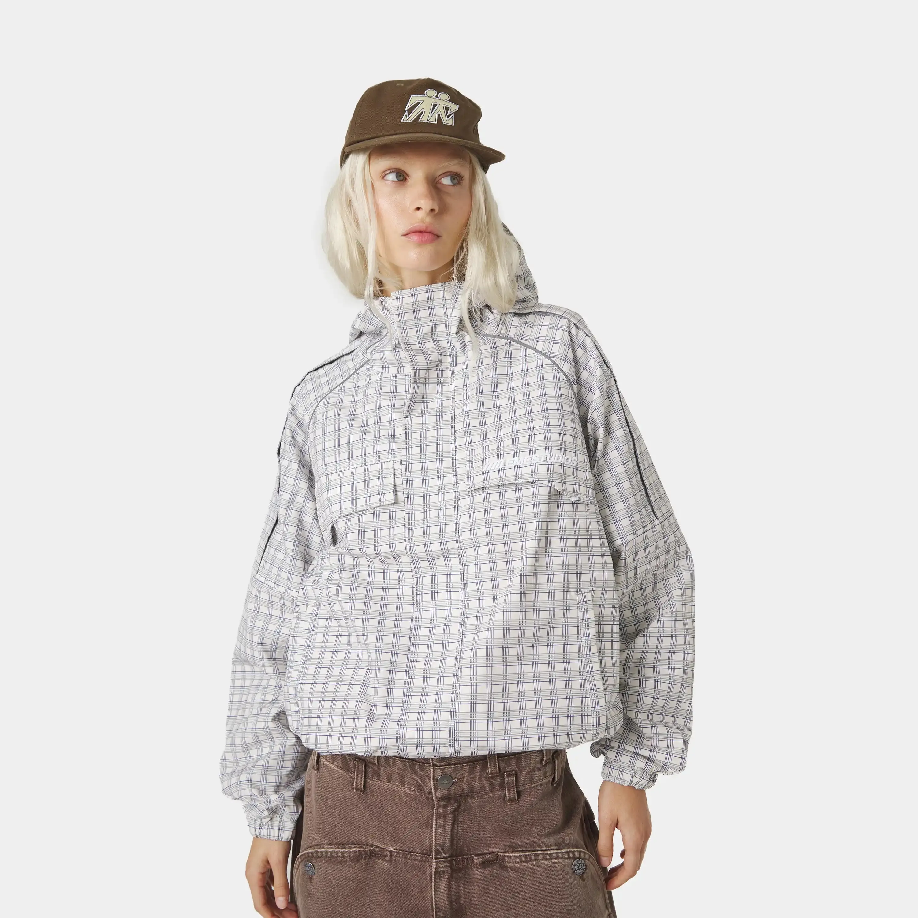 Echo Off Sand Windbreaker sold by EME STUDIOS product image thumbnail 4