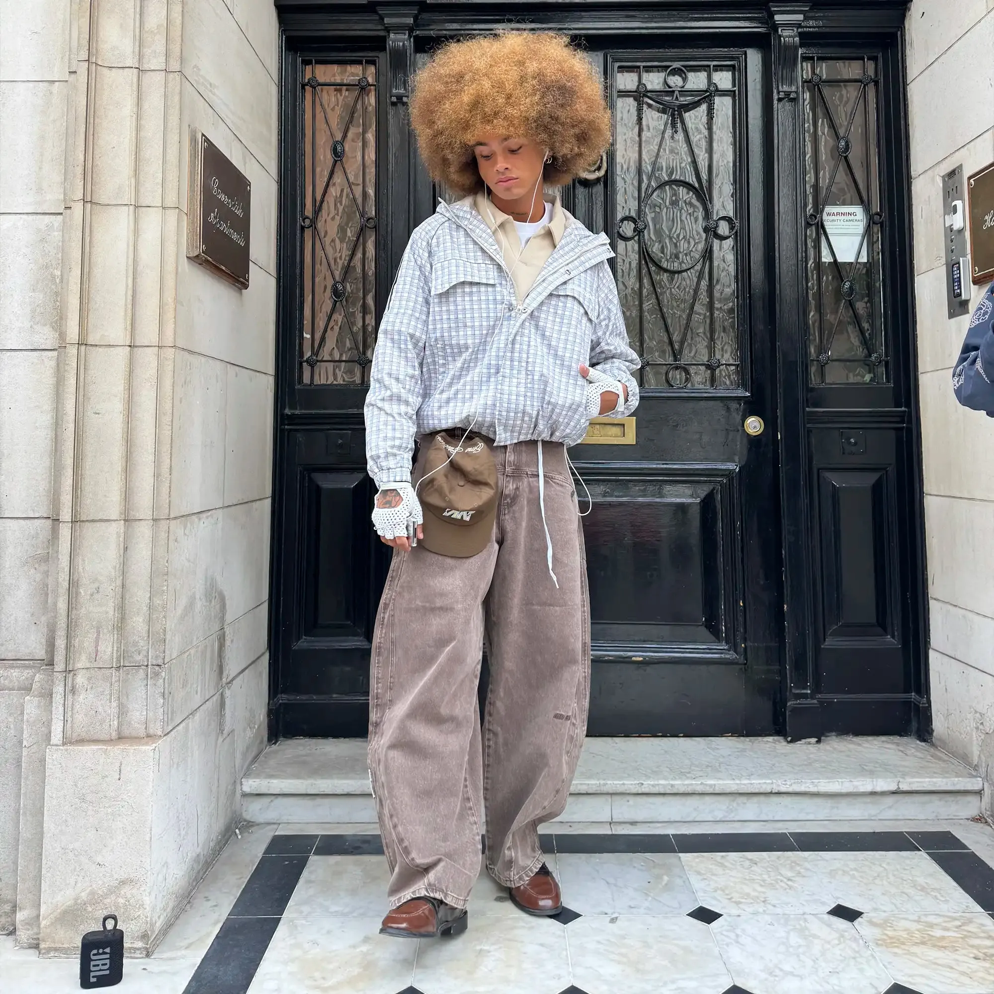 Echo Off Sand Windbreaker sold by EME STUDIOS product image thumbnail 2