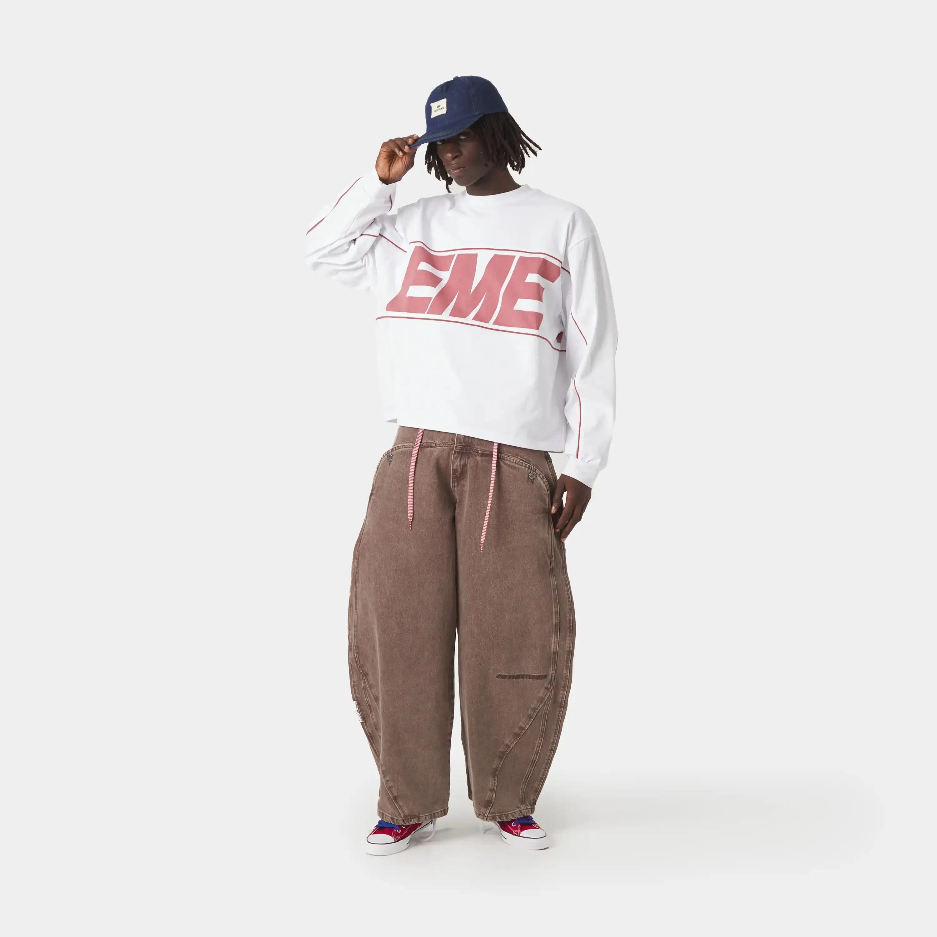 Crossline Pearl Long Sleeve sold by EME STUDIOS product image thumbnail 4