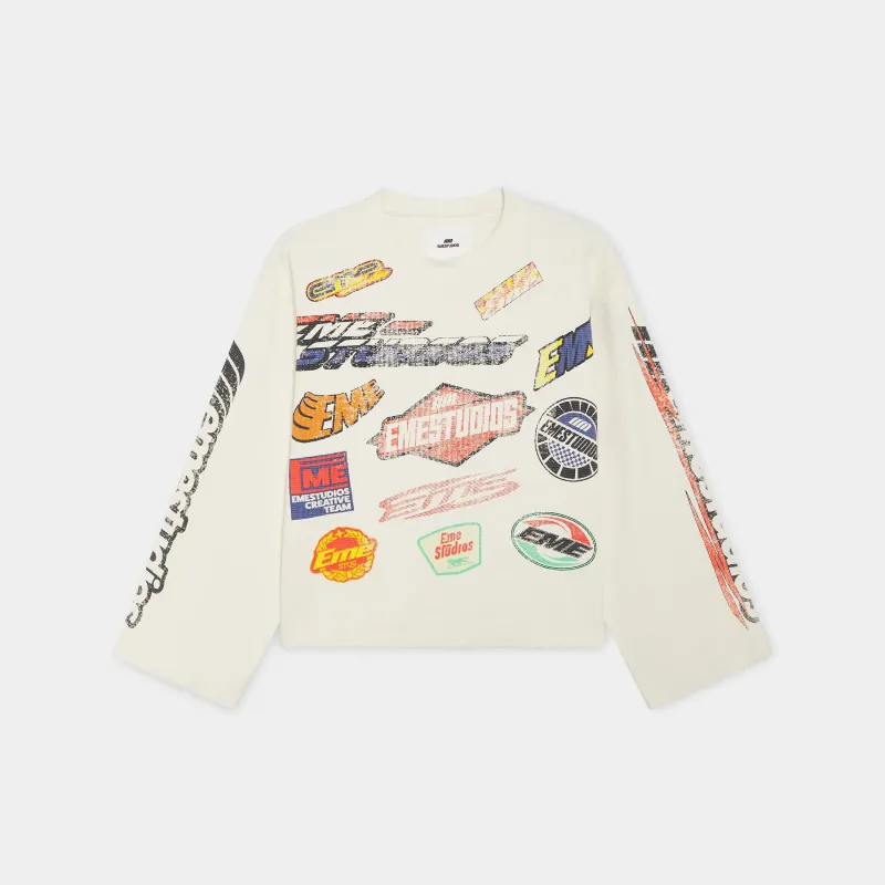 Waffle Off Sand Crewneck sold by EME STUDIOS