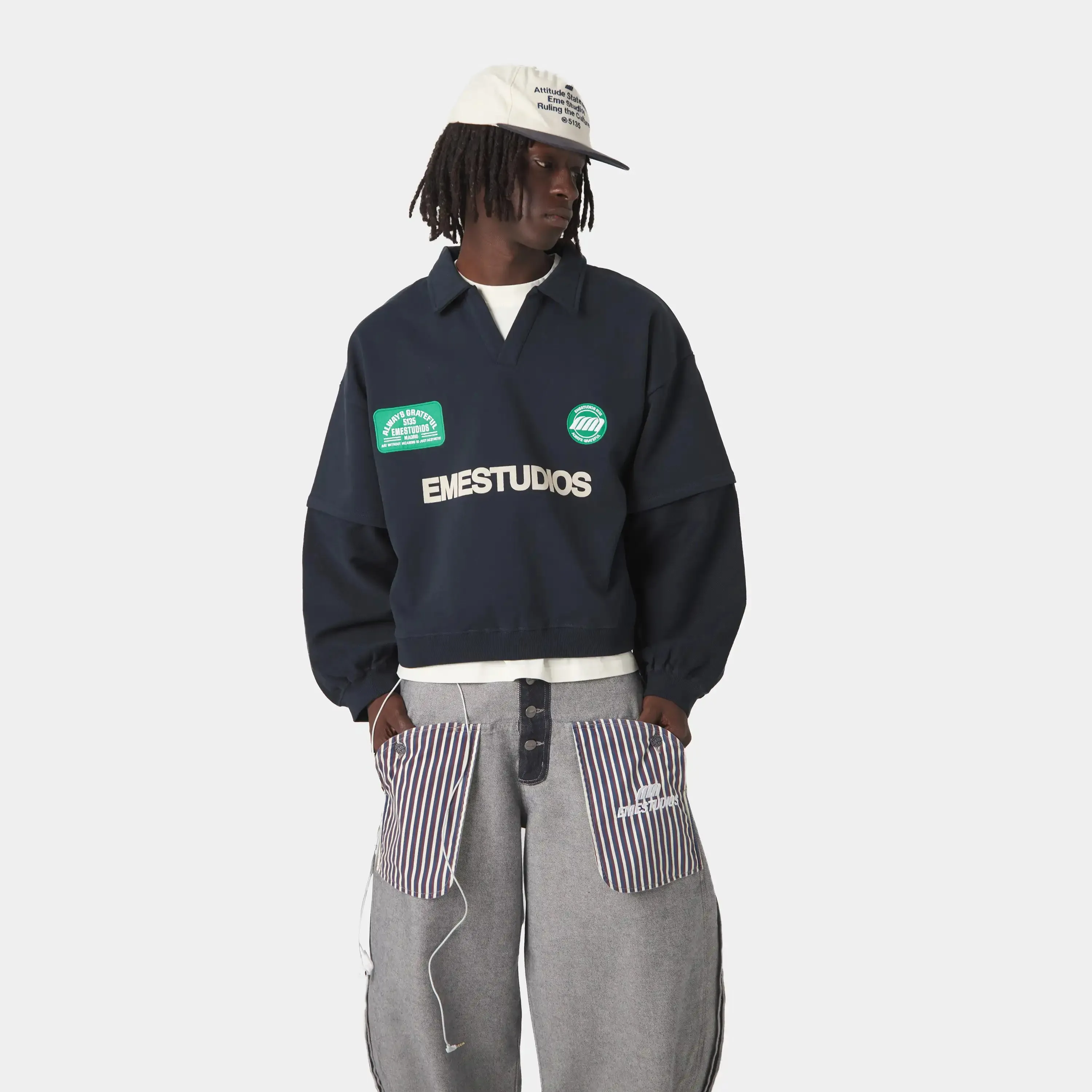 O´Connor Navy Polo sold by EME STUDIOS product image thumbnail 2