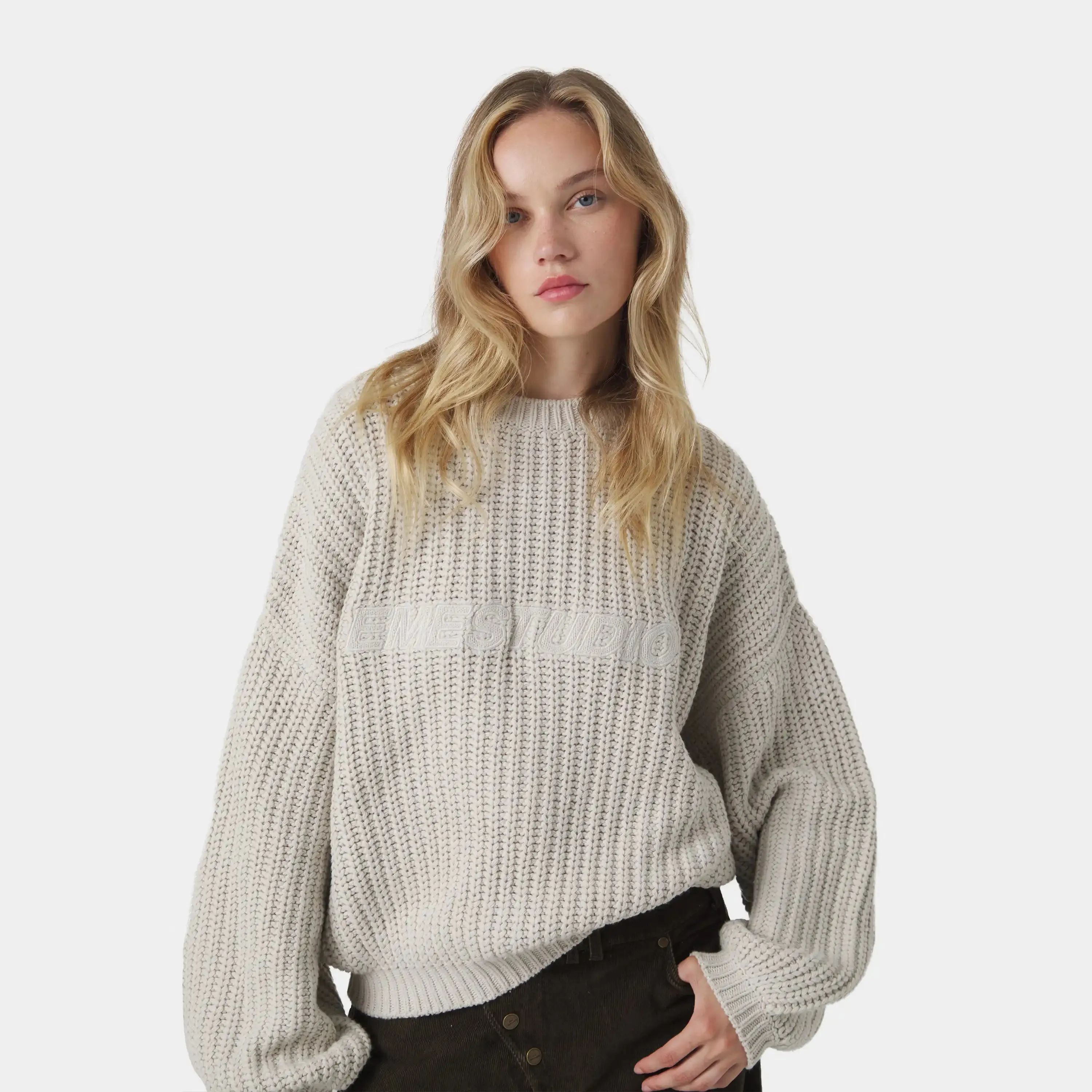 Globe Oyster Knit Sweater sold by EME STUDIOS product image thumbnail 3