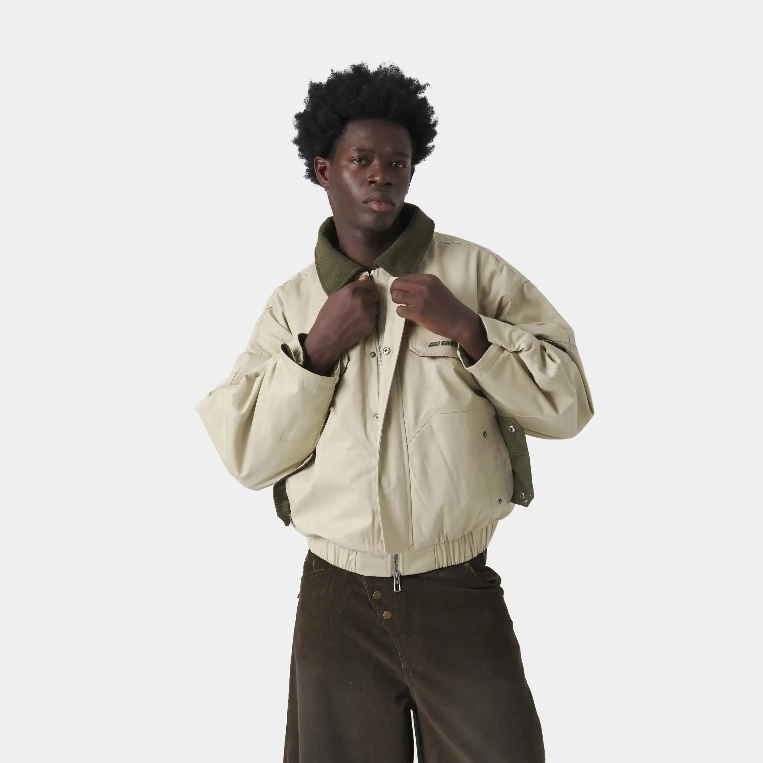 Pathos Rice Jacket sold by EME STUDIOS product image thumbnail 3