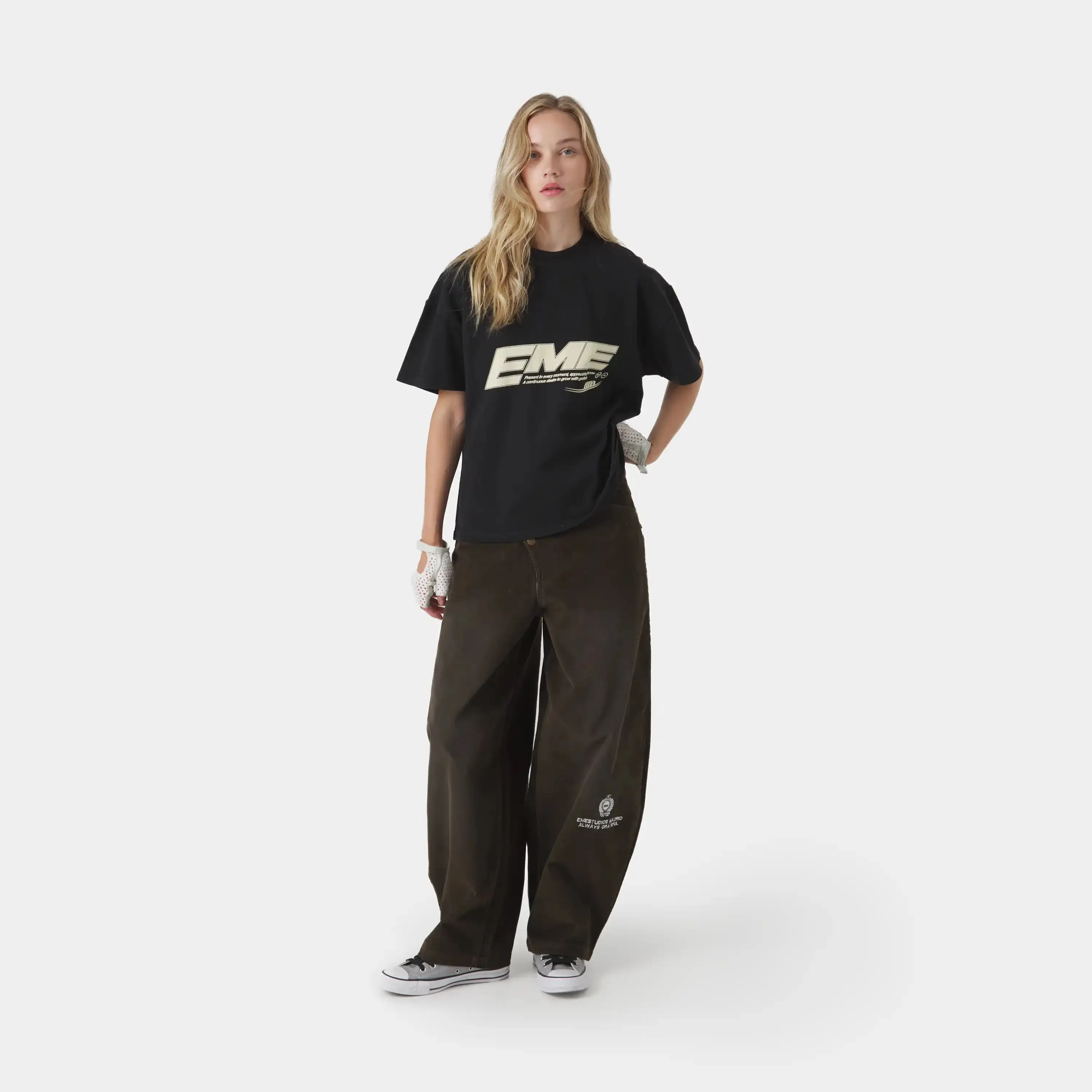 Heind Shadow Oversized Tee sold by EME STUDIOS product image thumbnail 5