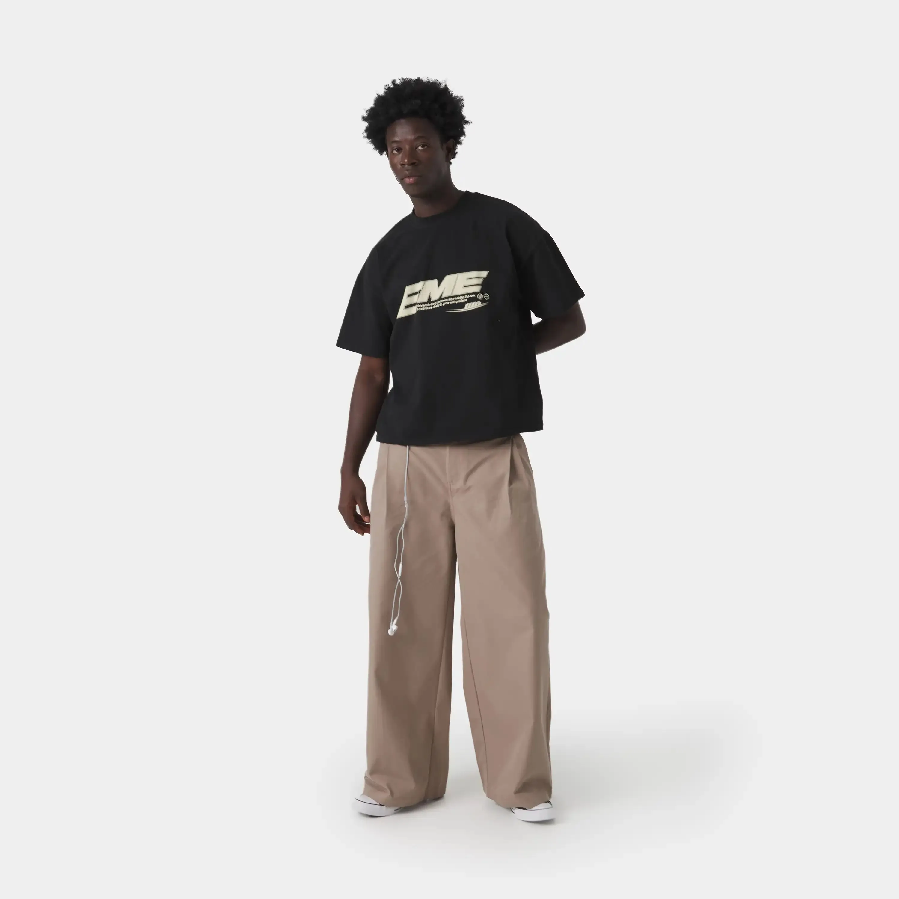 Heind Shadow Oversized Tee sold by EME STUDIOS product image thumbnail 4