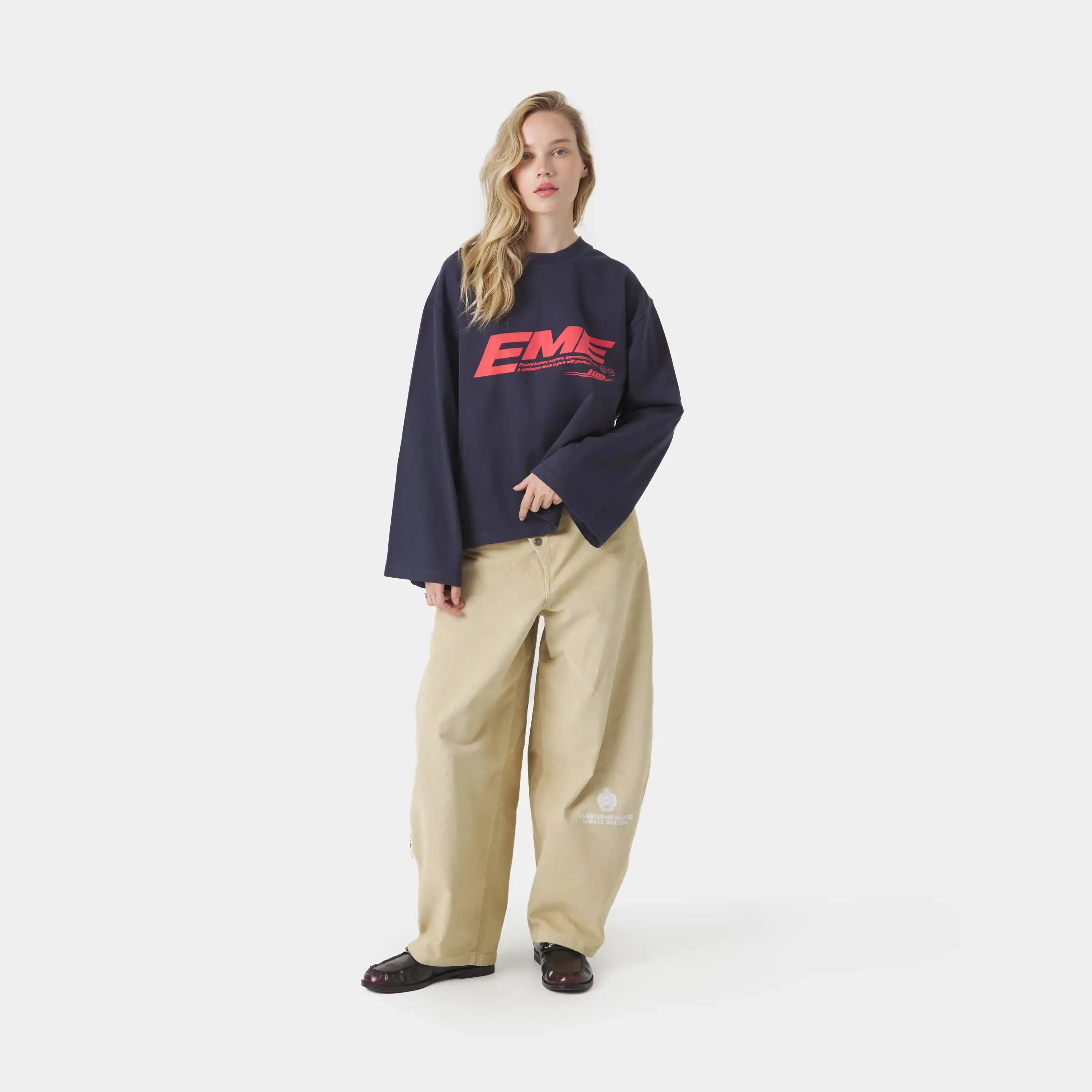Bound Navy Long Sleeve sold by EME STUDIOS product image thumbnail 4