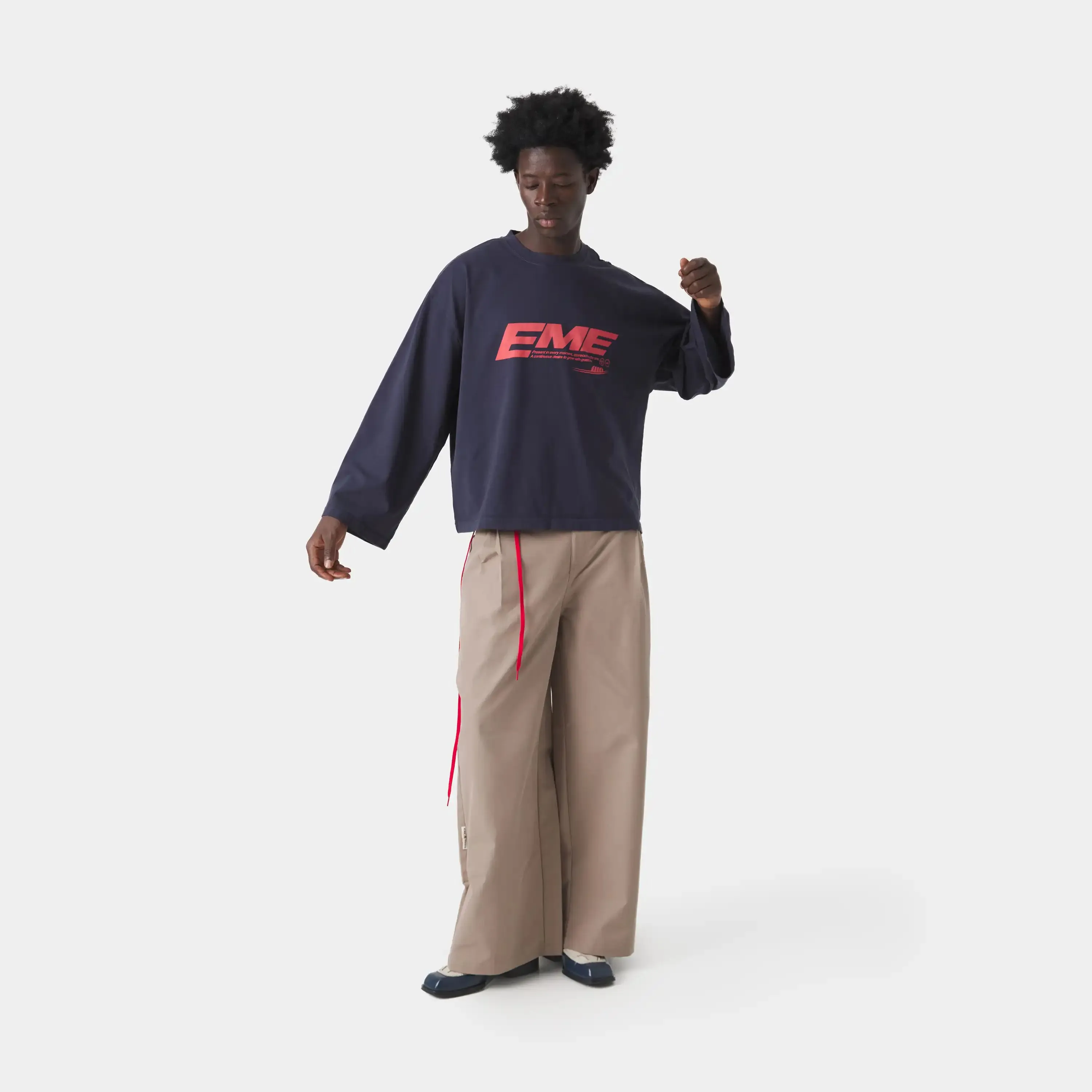 Bound Navy Long Sleeve sold by EME STUDIOS product image thumbnail 5