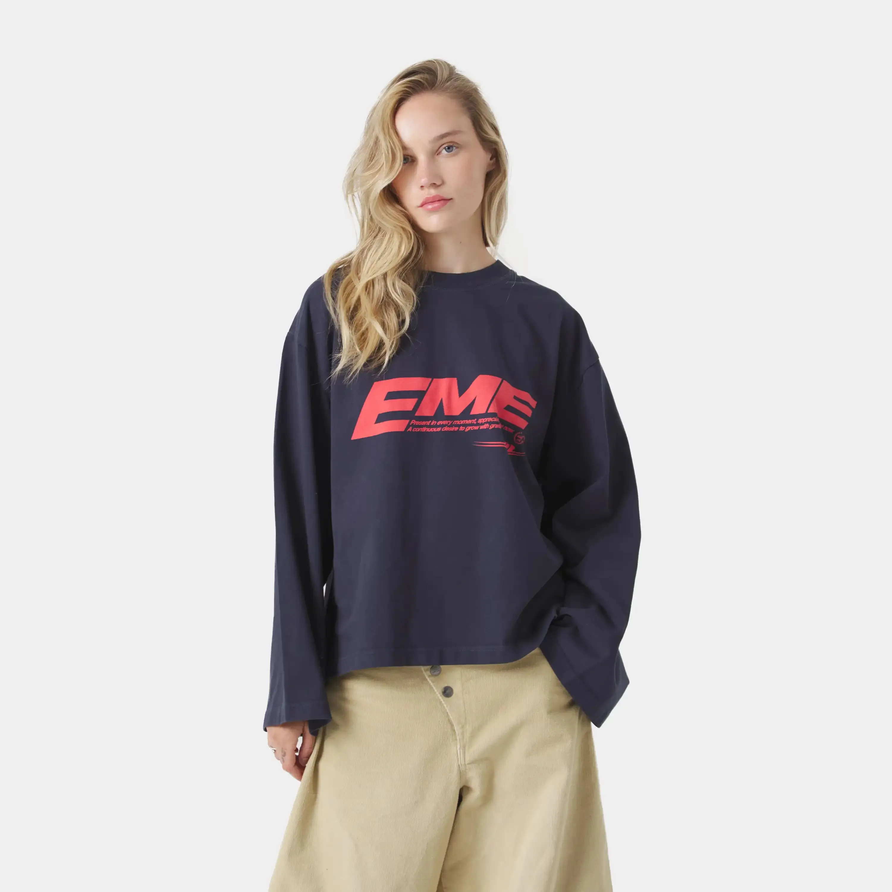 Bound Navy Long Sleeve sold by EME STUDIOS product image thumbnail 2