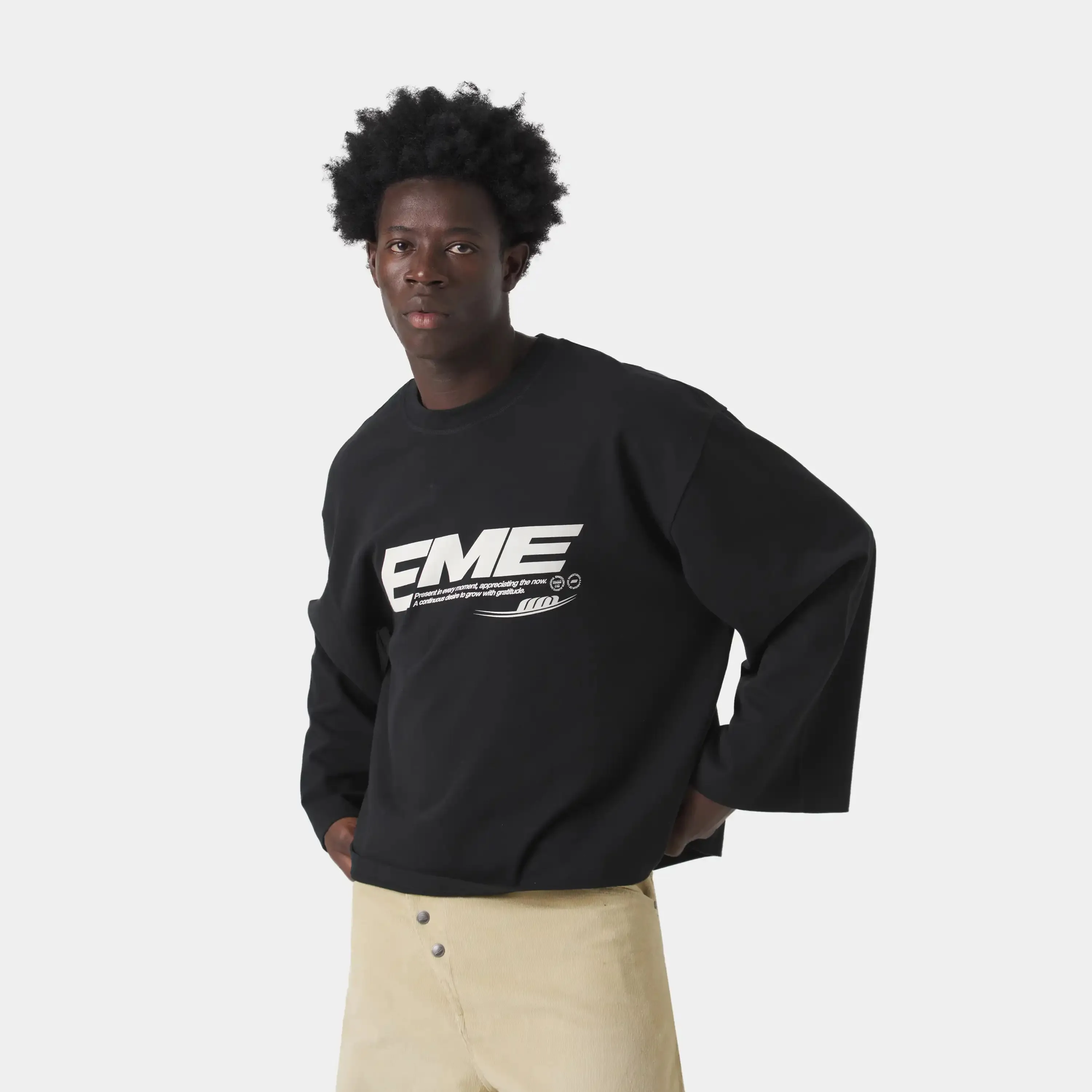 Bound Black Long Sleeve sold by EME STUDIOS product image thumbnail 3