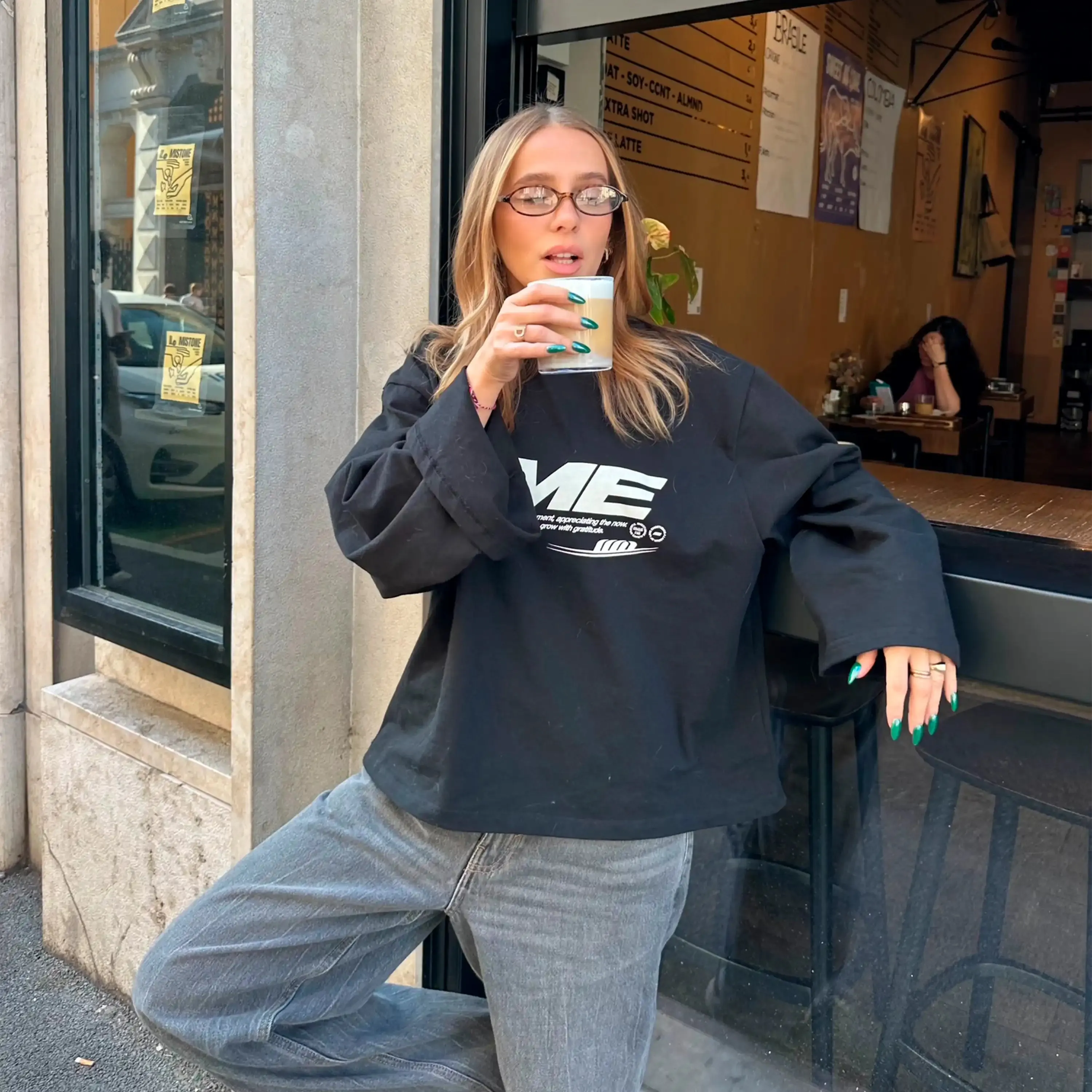 Bound Black Long Sleeve sold by EME STUDIOS product image thumbnail 2