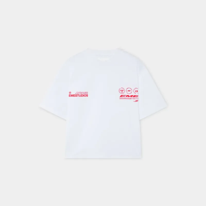 Stamp Pearl Oversized Tee sold by EME STUDIOS