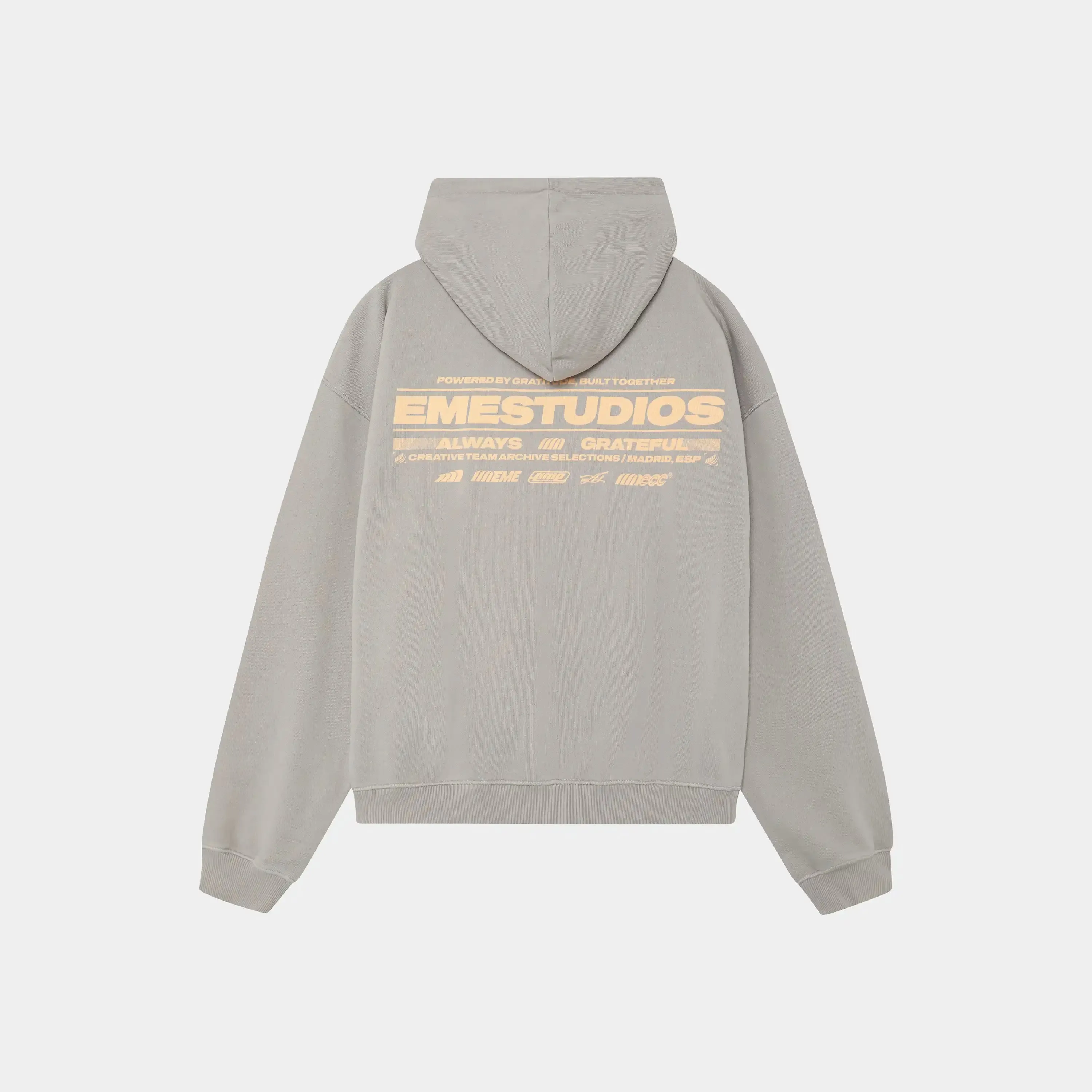 West Heather Grey Oversized Hoodie sold by EME STUDIOS