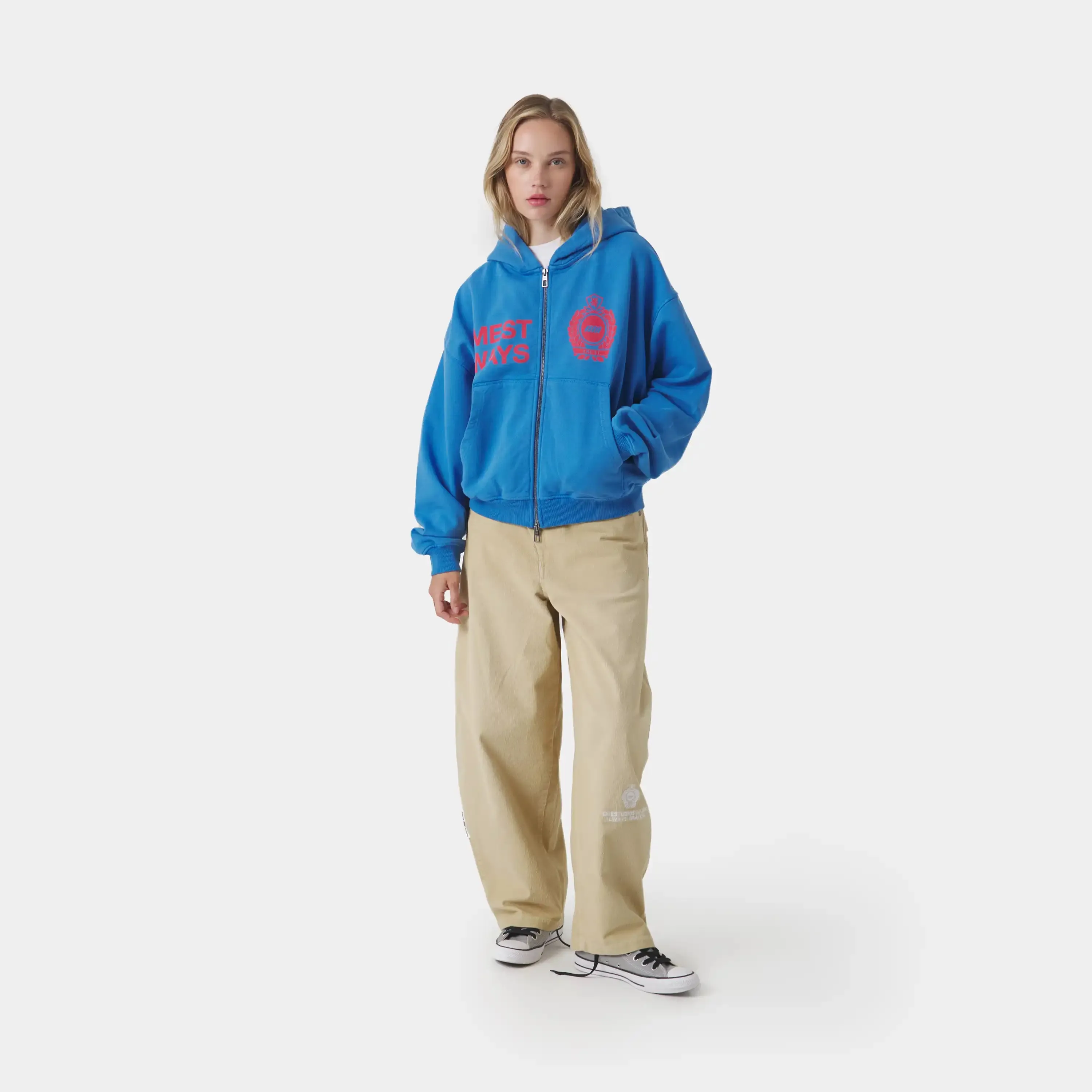 Slice Nebulas Blue Full Zip sold by EME STUDIOS product image thumbnail 5