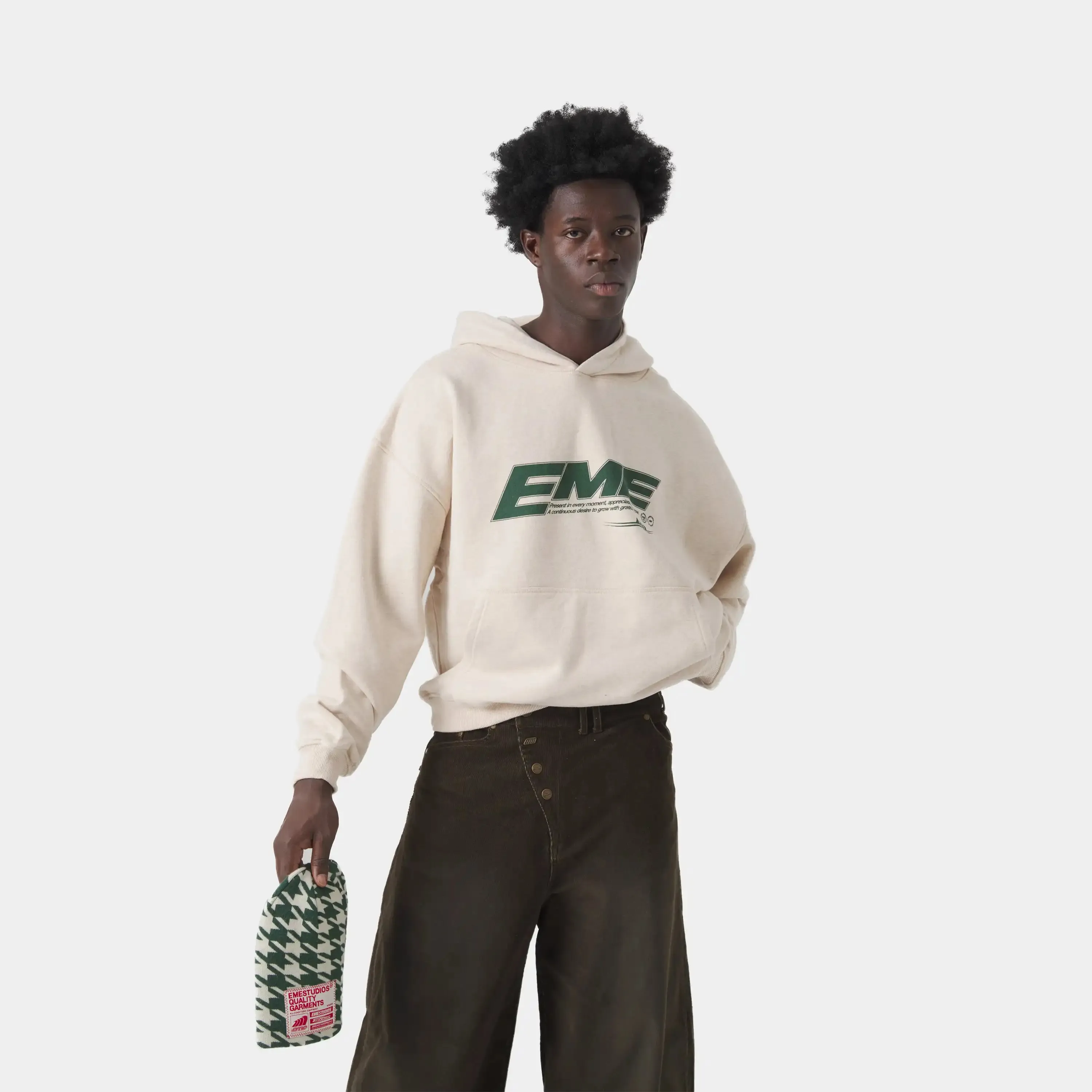 Ssamo Off Sand Oversized Hoodie sold by EME STUDIOS product image thumbnail 3