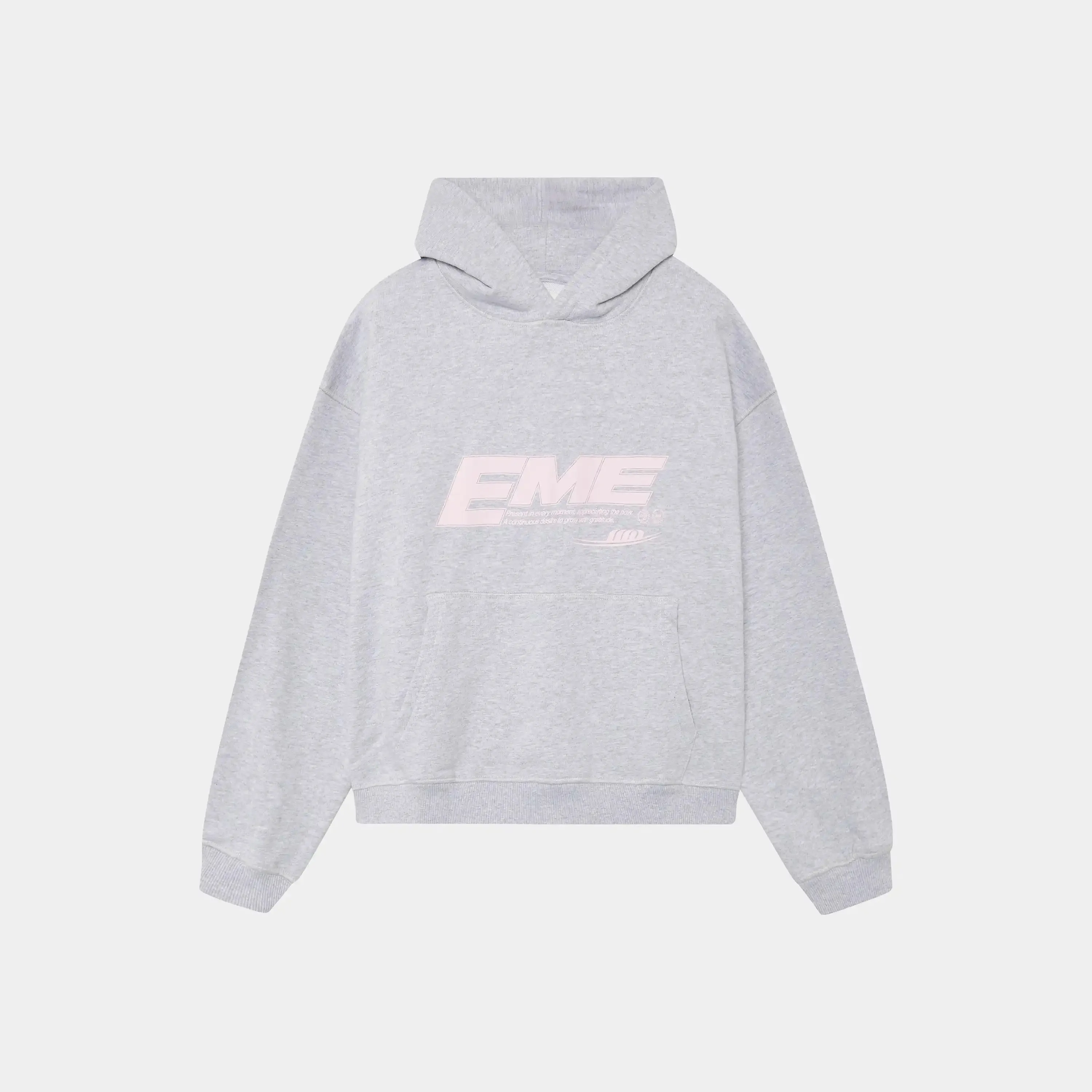Ssamo Heather Grey Oversized Hoodie sold by EME STUDIOS