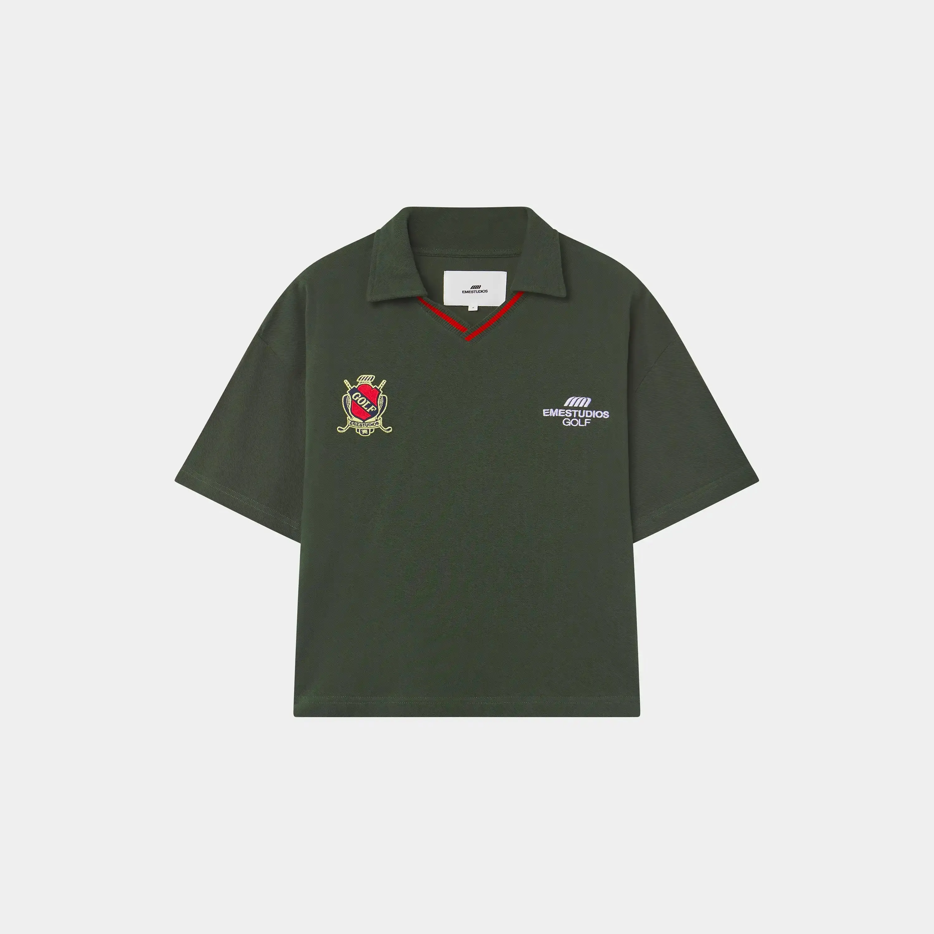 Daily Golf Forest Short Sleeve Polo sold by EME STUDIOS