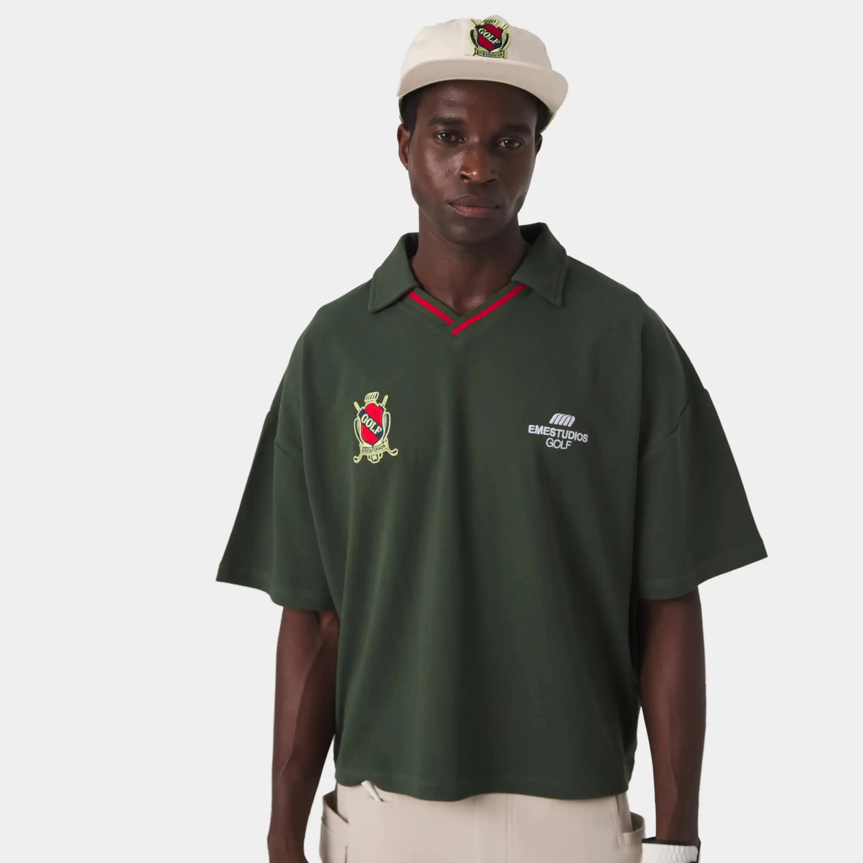 Daily Golf Forest Short Sleeve Polo sold by EME STUDIOS product image thumbnail 2