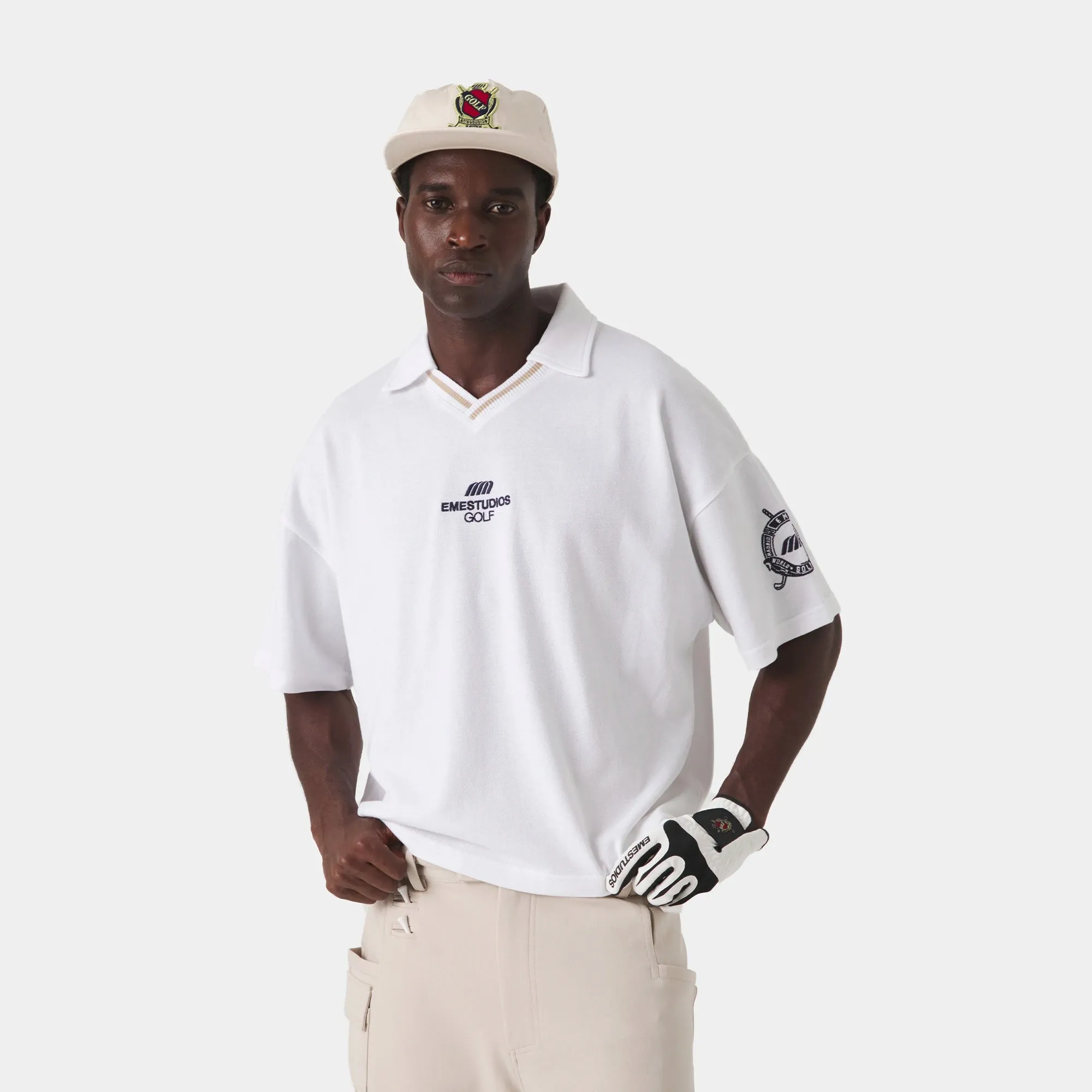 Daily Golf Pearl Short Sleeve Polo sold by EME STUDIOS product image thumbnail 3
