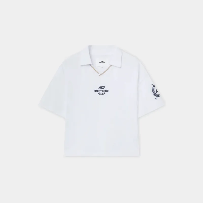 Daily Golf Pearl Short Sleeve Polo sold by EME STUDIOS