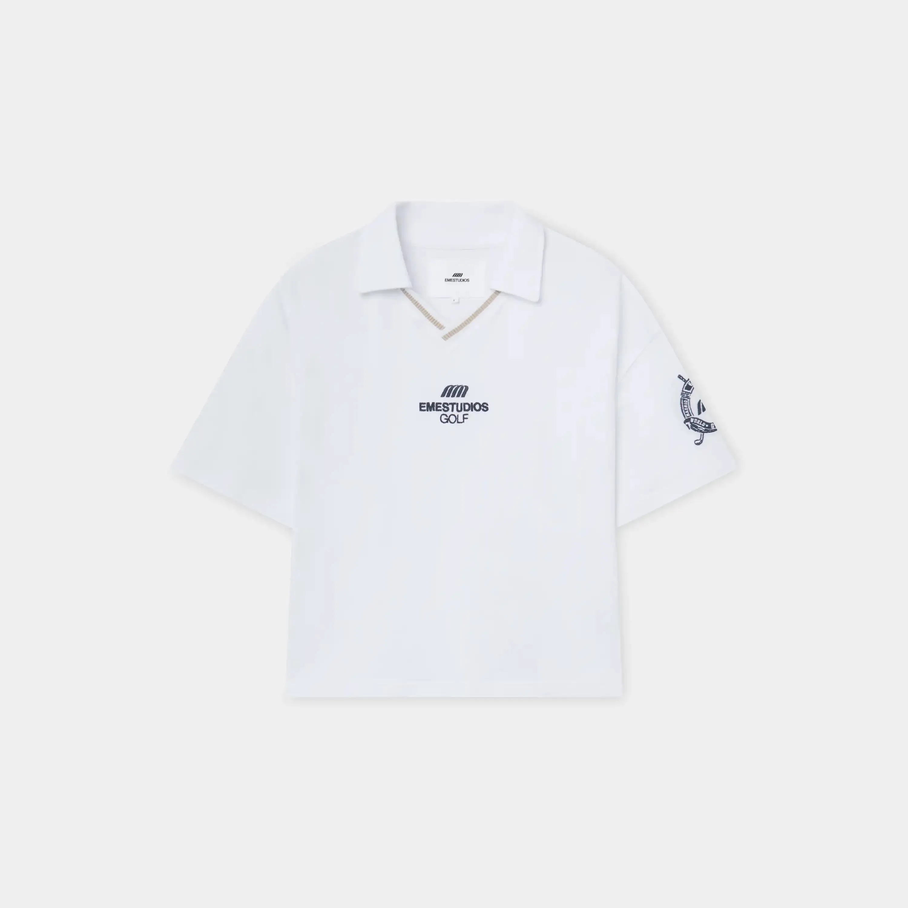 Daily Golf Pearl Short Sleeve Polo sold by EME STUDIOS