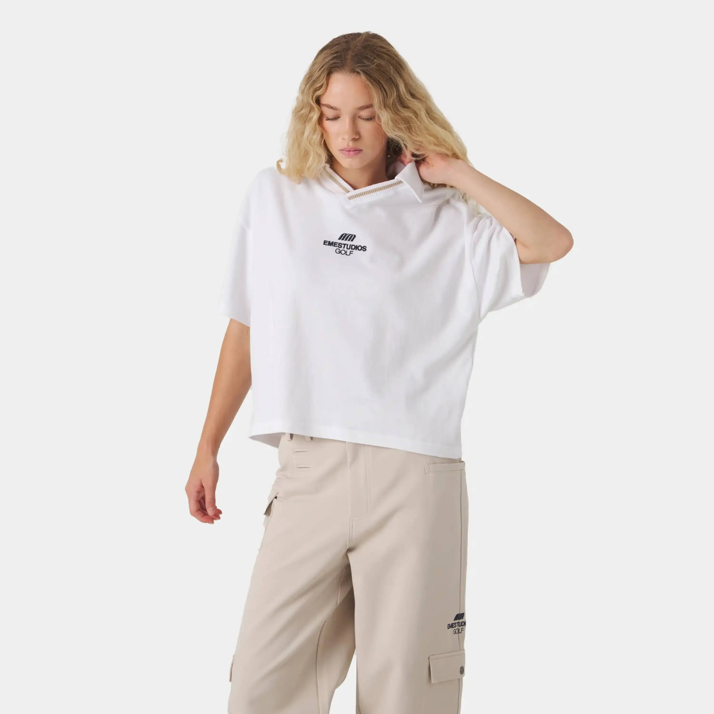 Daily Golf Pearl Short Sleeve Polo sold by EME STUDIOS product image thumbnail 2