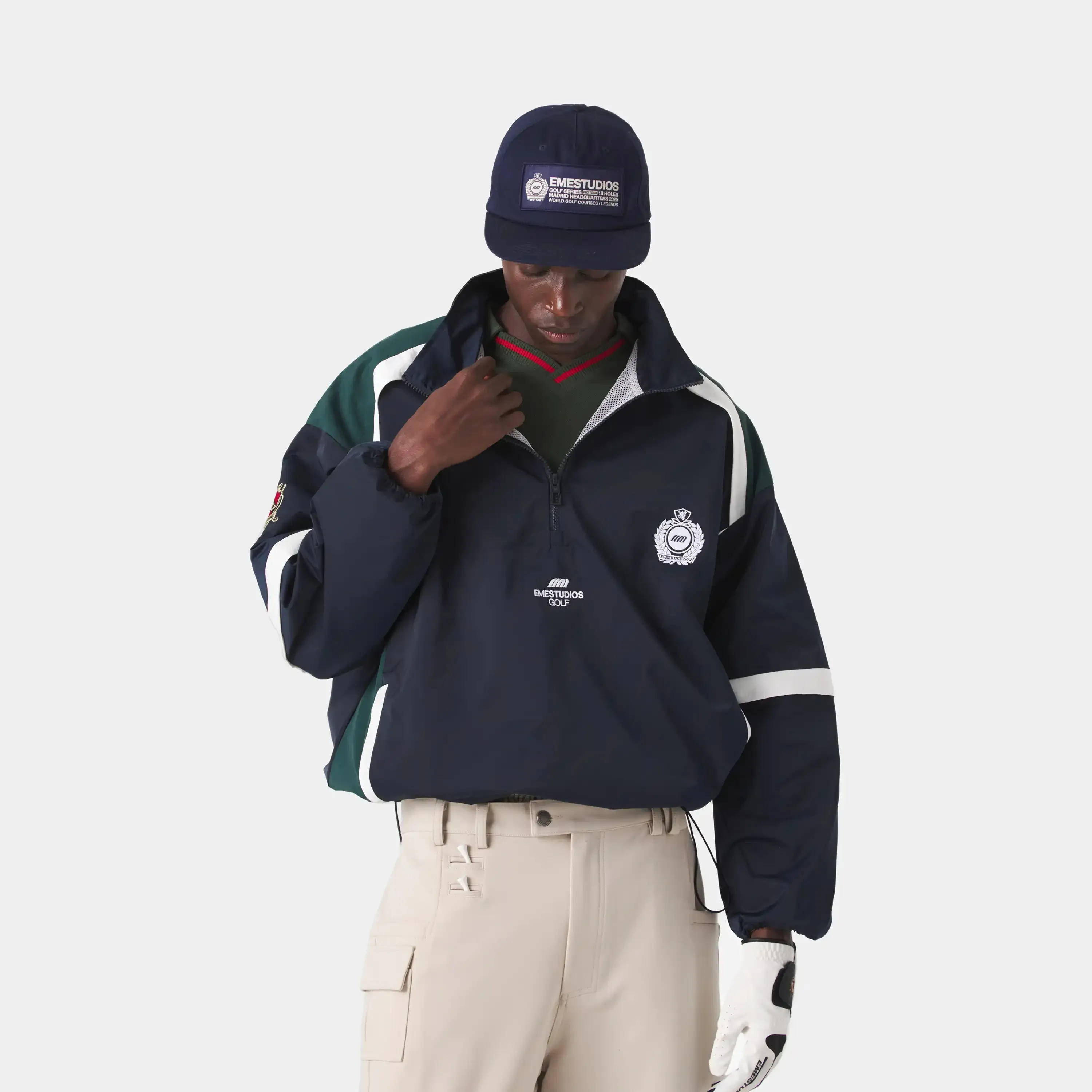 Golf Navy Windbreaker sold by EME STUDIOS product image thumbnail 2