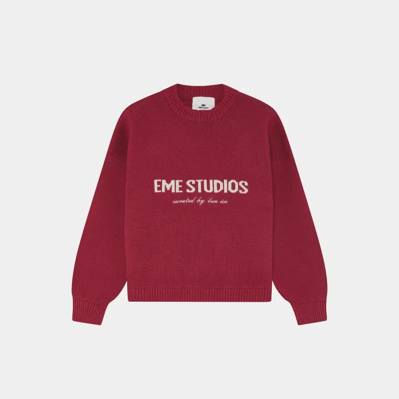 Master Redwood Knit Sweater sold by EME STUDIOS