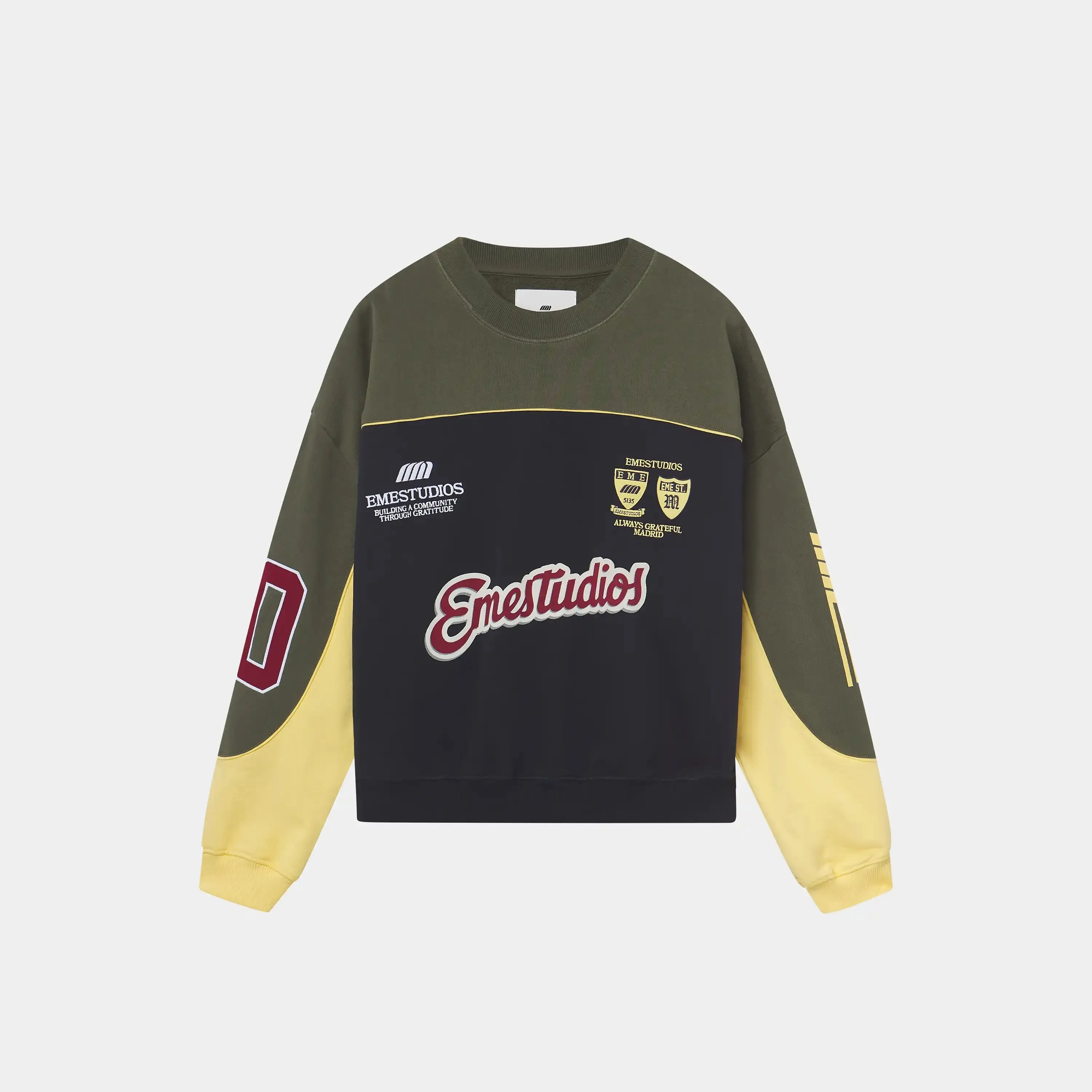 Campus Navy Oversized Crewneck sold by EME STUDIOS