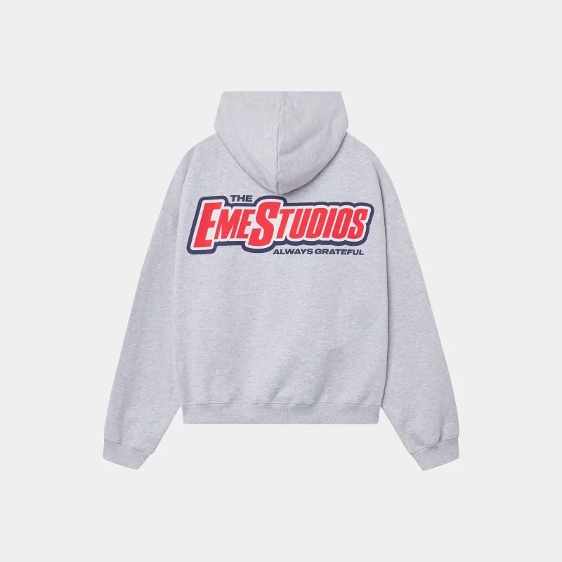 Shining Grey Oversized Hoodie sold by EME STUDIOS