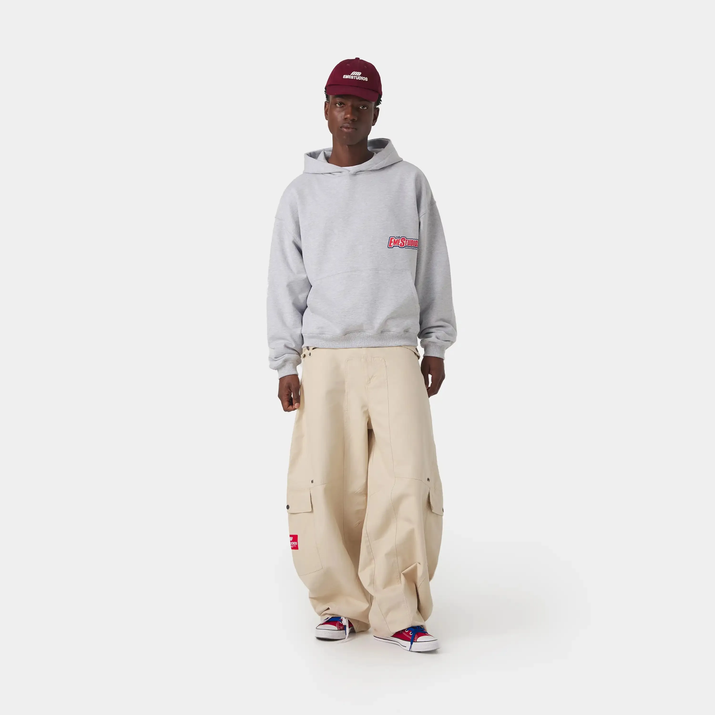 Shining Grey Oversized Hoodie sold by EME STUDIOS product image thumbnail 5