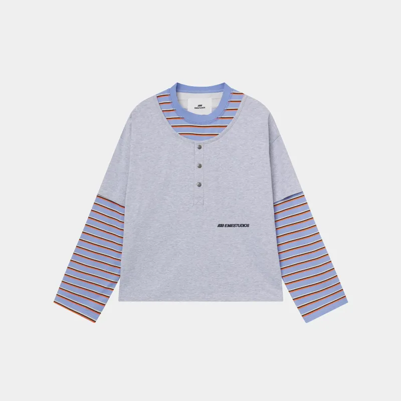 Double Collar Long Sleeve sold by EME STUDIOS