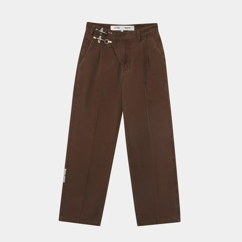 Crusader Brown Work Pants sold by EME STUDIOS