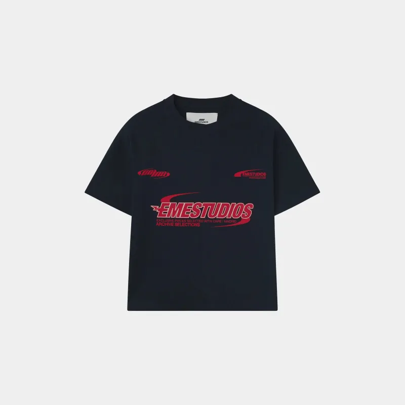 Tracer Navy Oversized Tee sold by EME STUDIOS