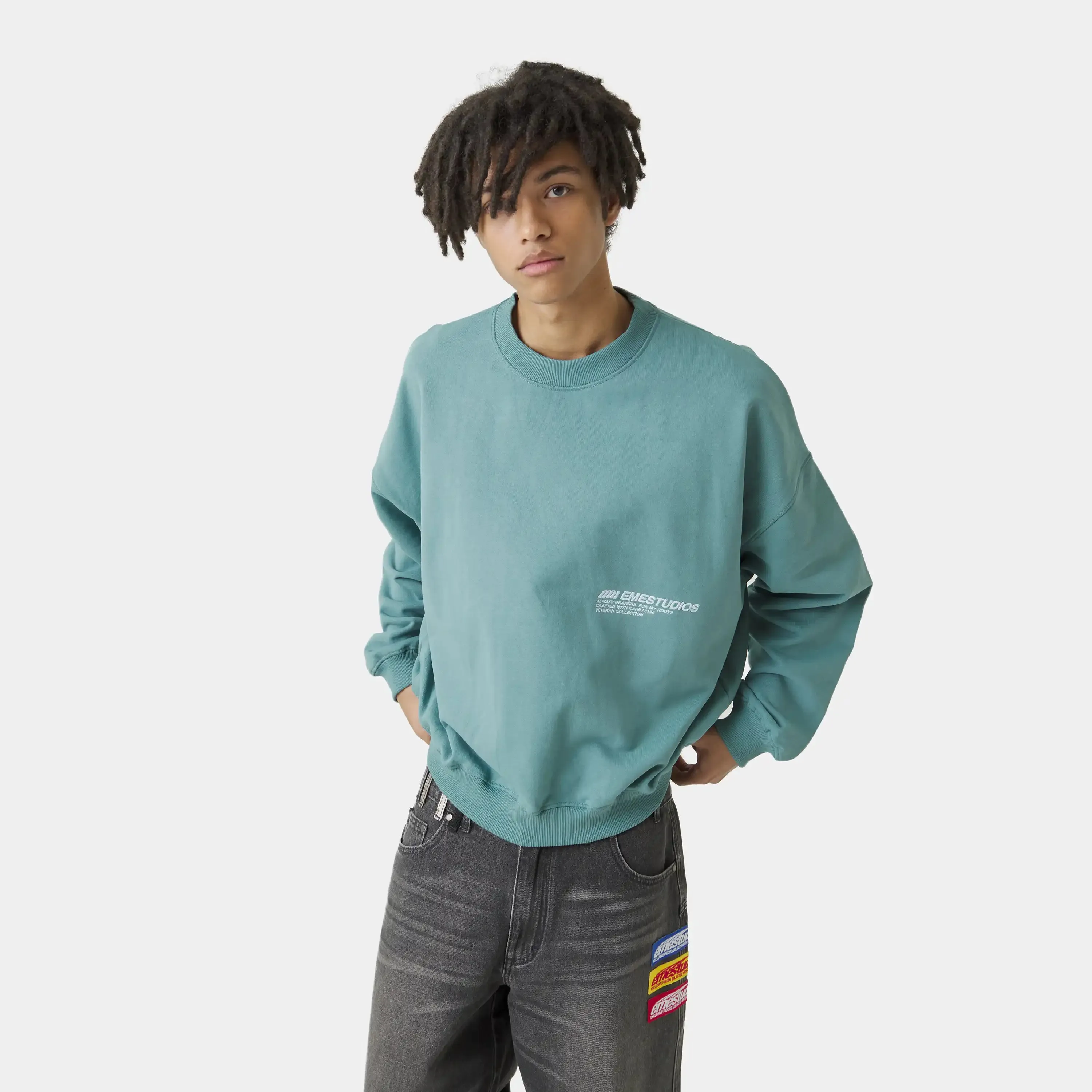 Roots North Oversized Crewneck sold by EME STUDIOS product image thumbnail 2