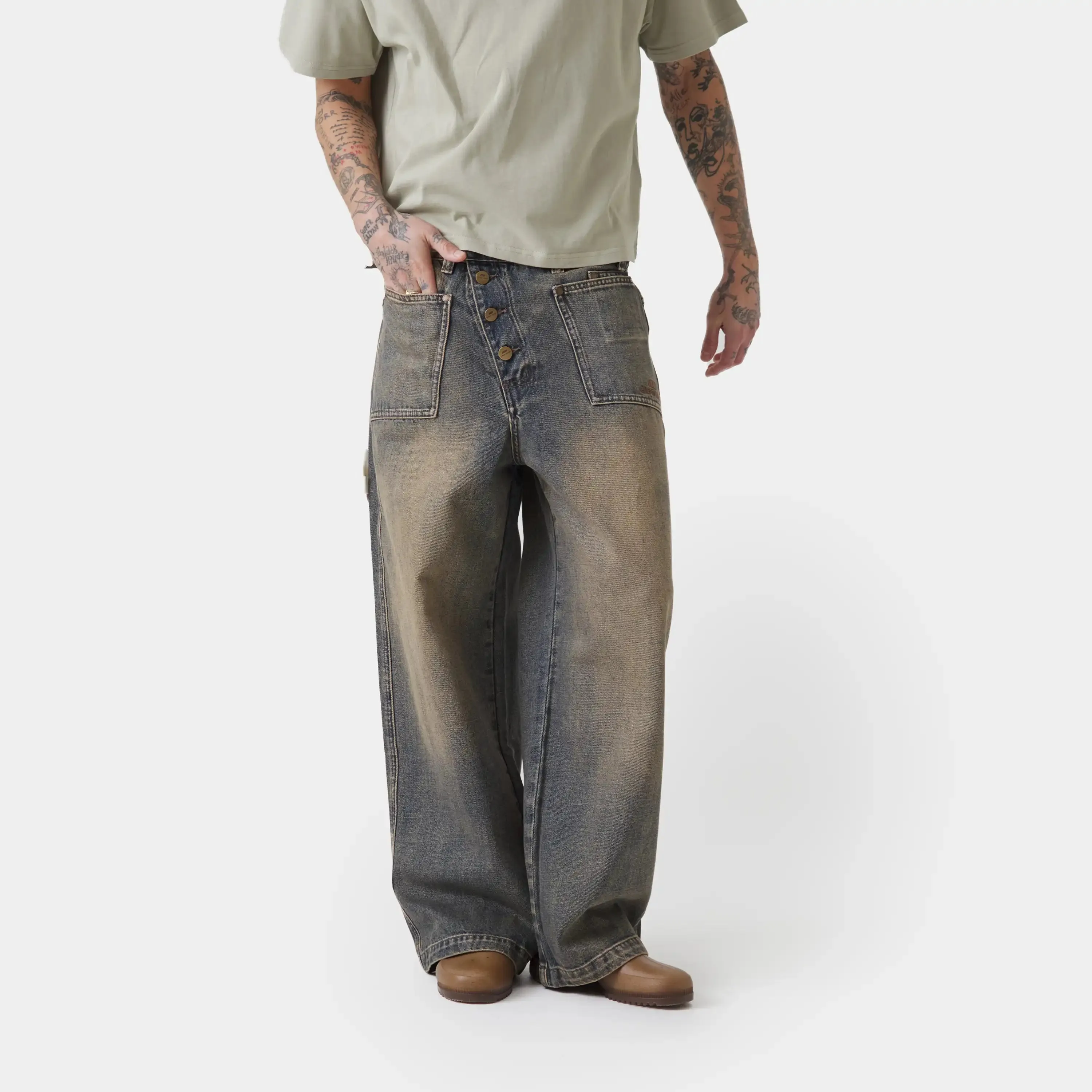 Diconal Mud Pants sold by EME STUDIOS product image thumbnail 3