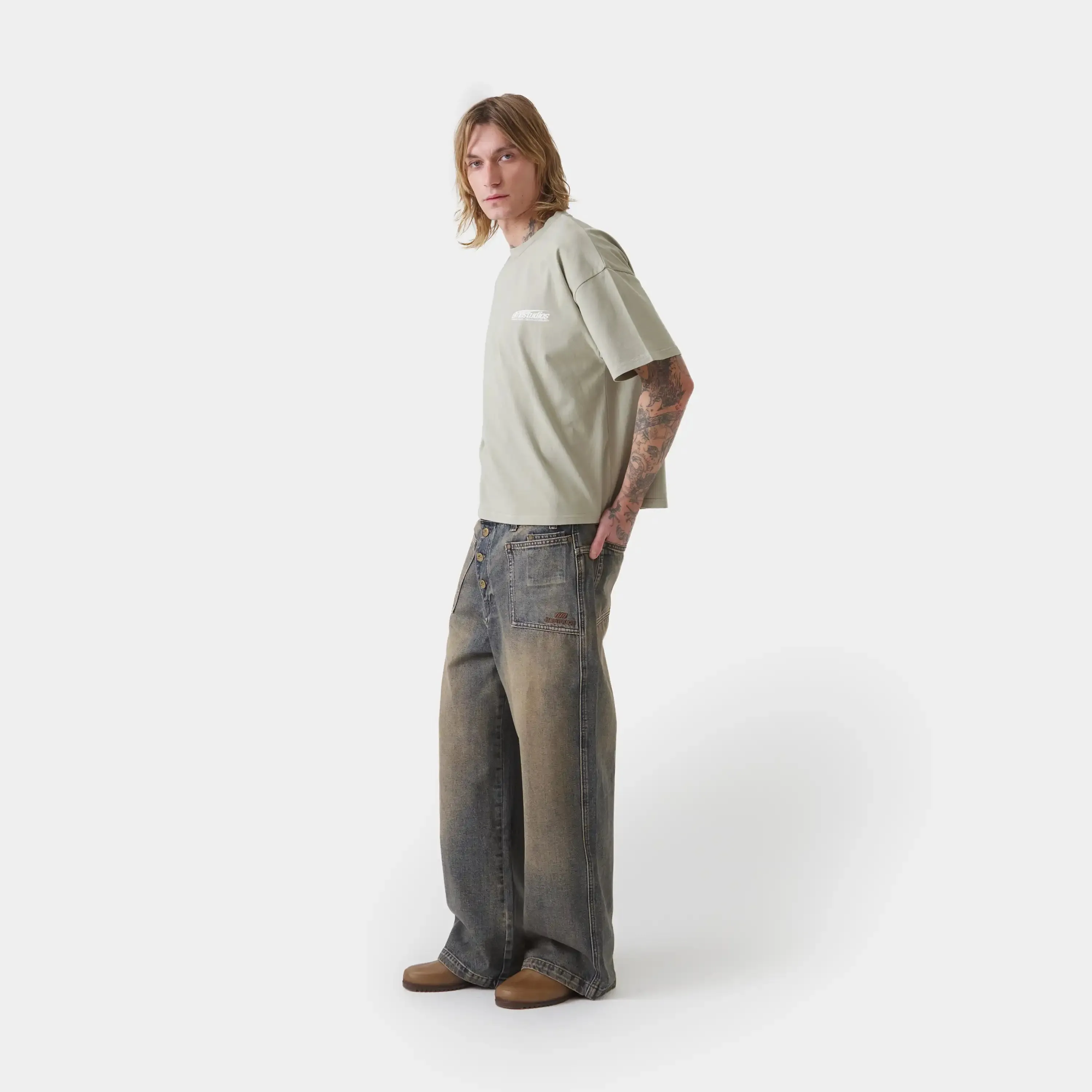 Diconal Mud Pants sold by EME STUDIOS product image thumbnail 5