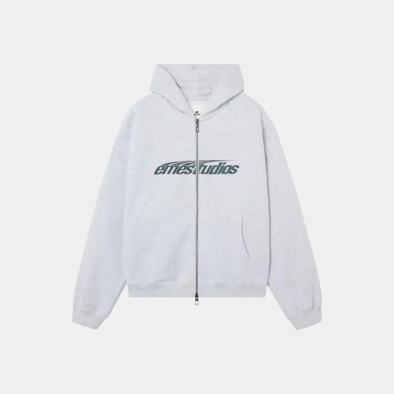 Intel Heather Grey Full Zip sold by EME STUDIOS