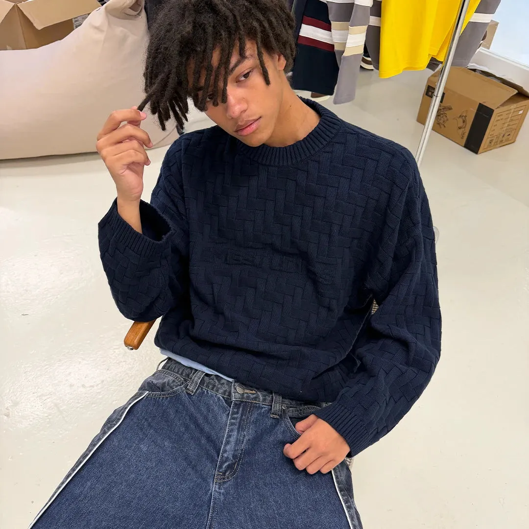 Brick Night Sky Knit Sweater sold by EME STUDIOS product image thumbnail 2