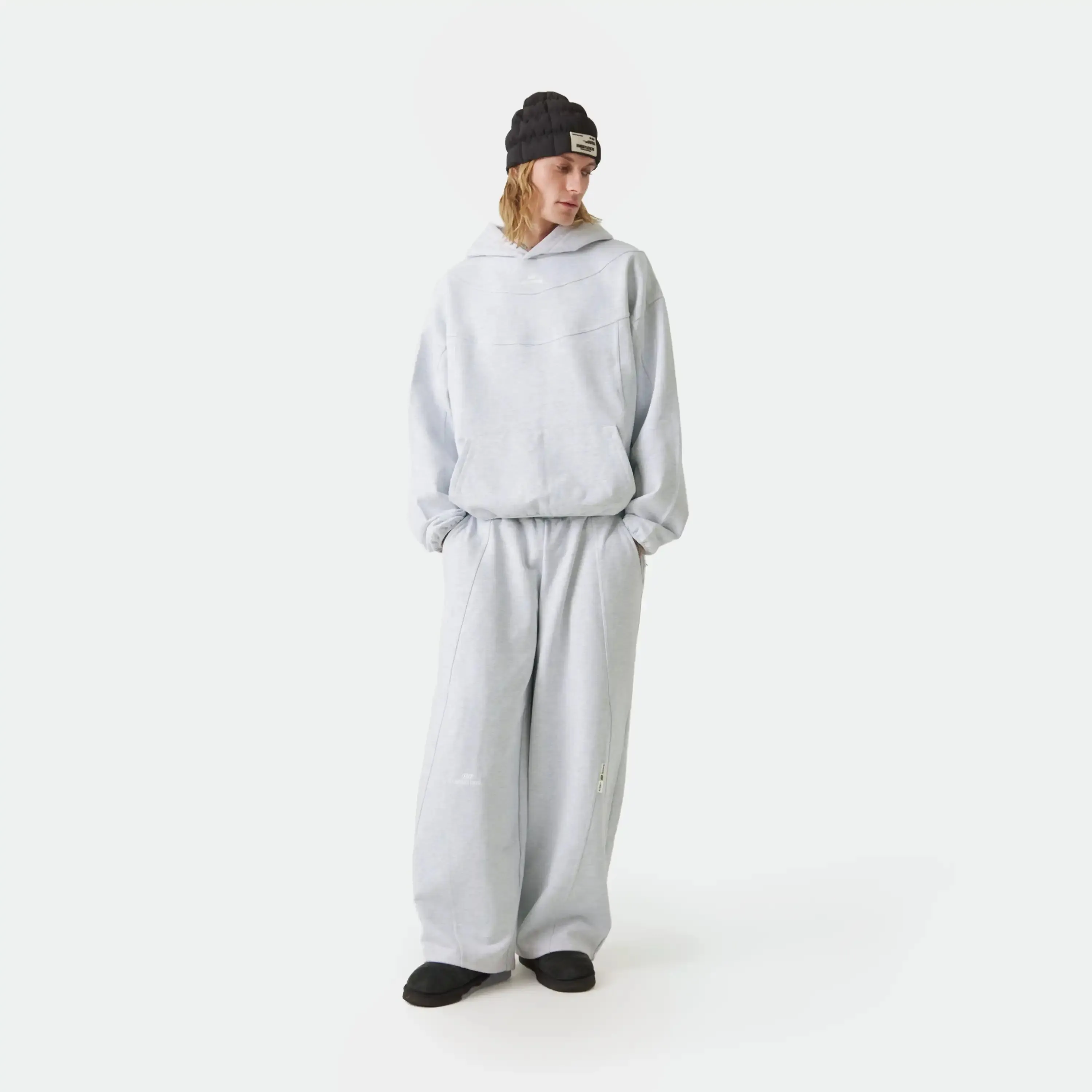 Alfa Heather Grey Suit Pants sold by EME STUDIOS product image thumbnail 4