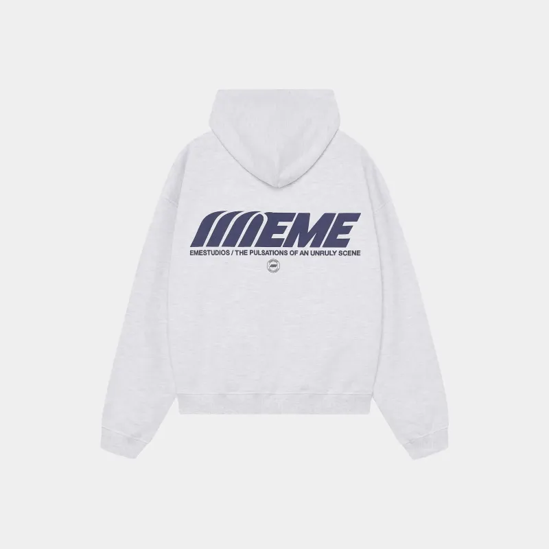 Peyas Heather Grey Oversized Hoodie sold by EME STUDIOS