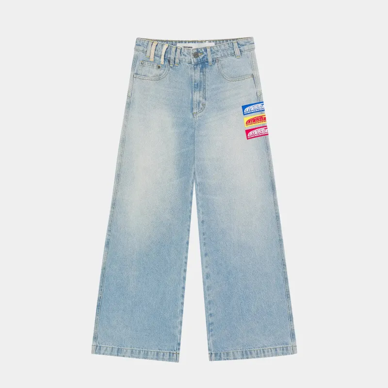 Rough Denim Pants made by EME STUDIOS