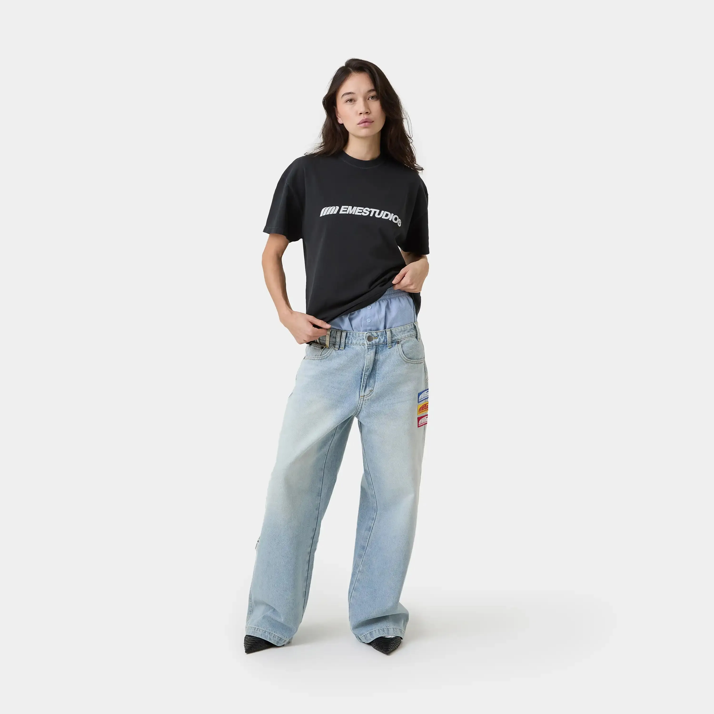 Core Shadow Oversized Tee sold by EME STUDIOS product image thumbnail 5