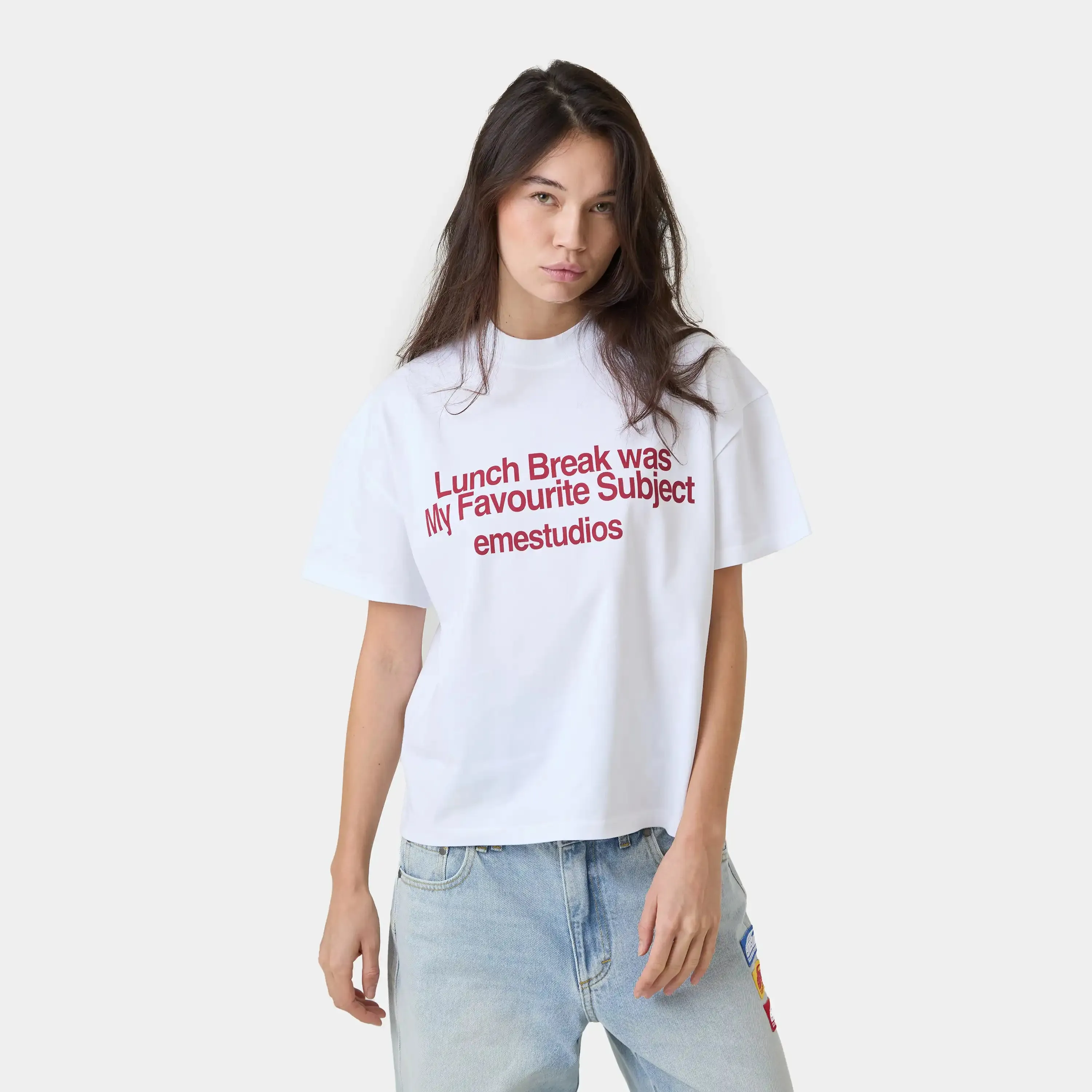 Lunch Pearl Oversized Tee sold by EME STUDIOS product image thumbnail 2